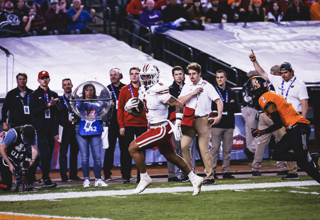 Wisconsin Badgers' Braelon Allen Wisconsin Badgers' Braelon Allen