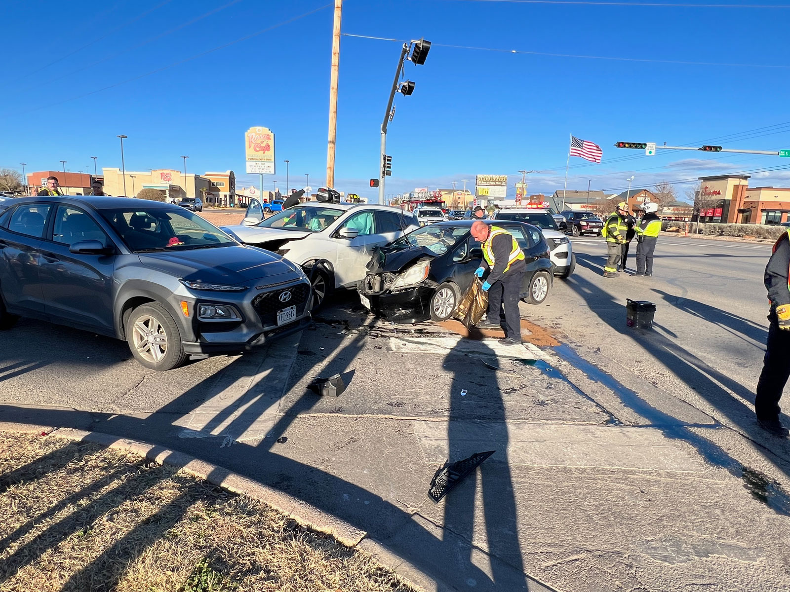 Crash in the Chicken District on Feb. 10, 2023