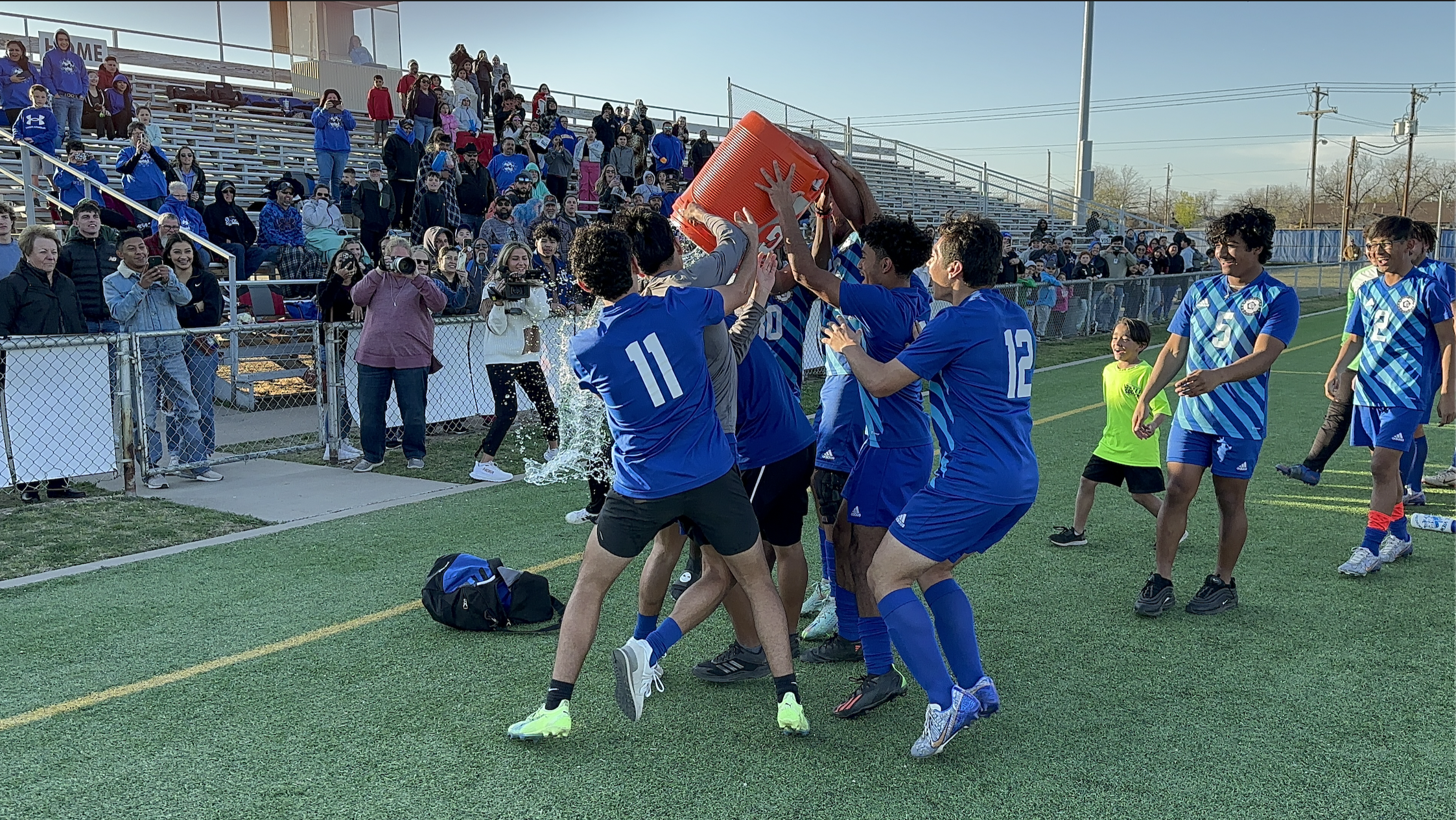 Chiefs Gatorade Bath pt. 2