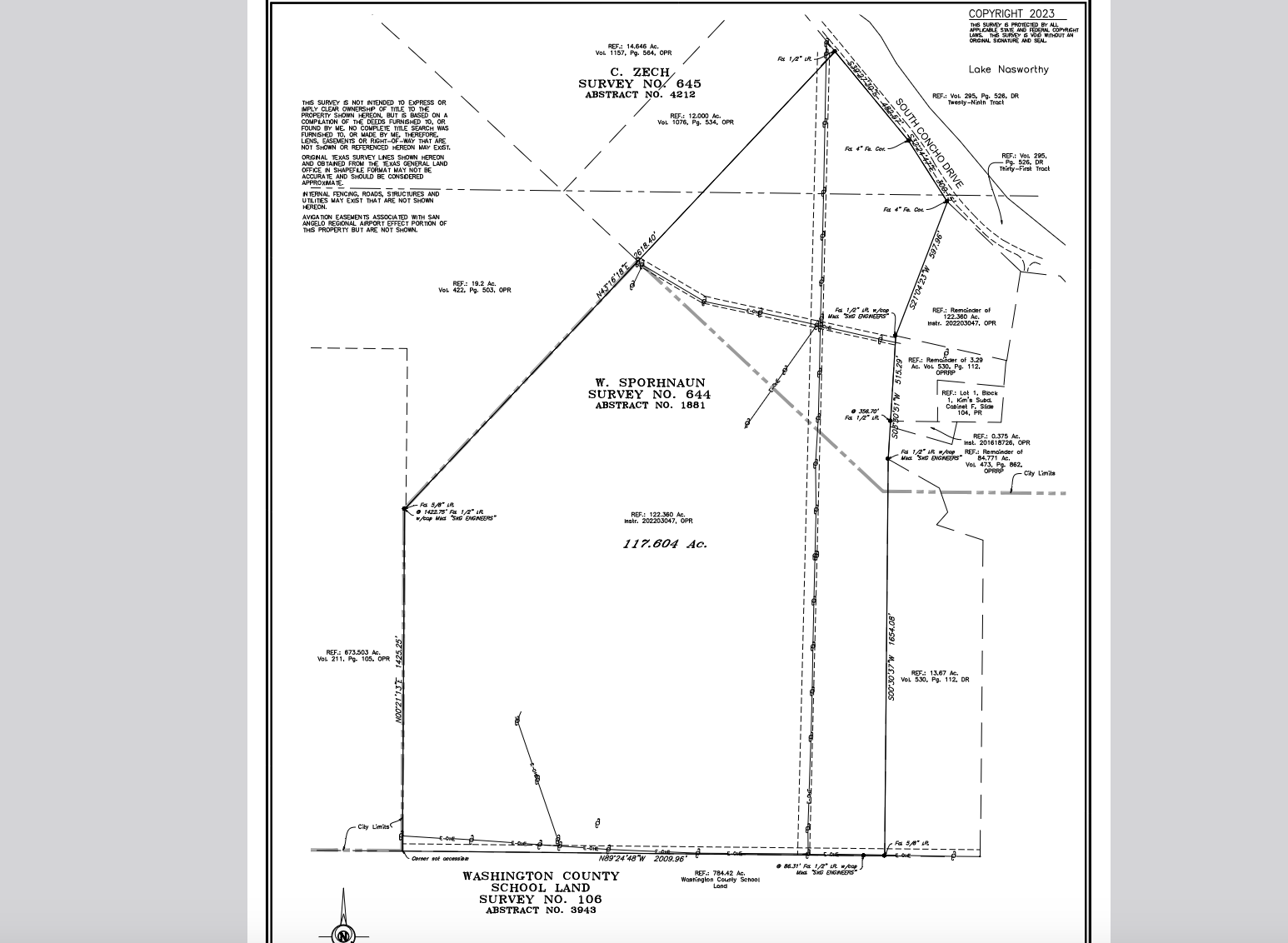 Survey of Proposed Airport Expansion (Courtesy/COSA) Survey of Proposed Airport Expansion (Courtesy/COSA)