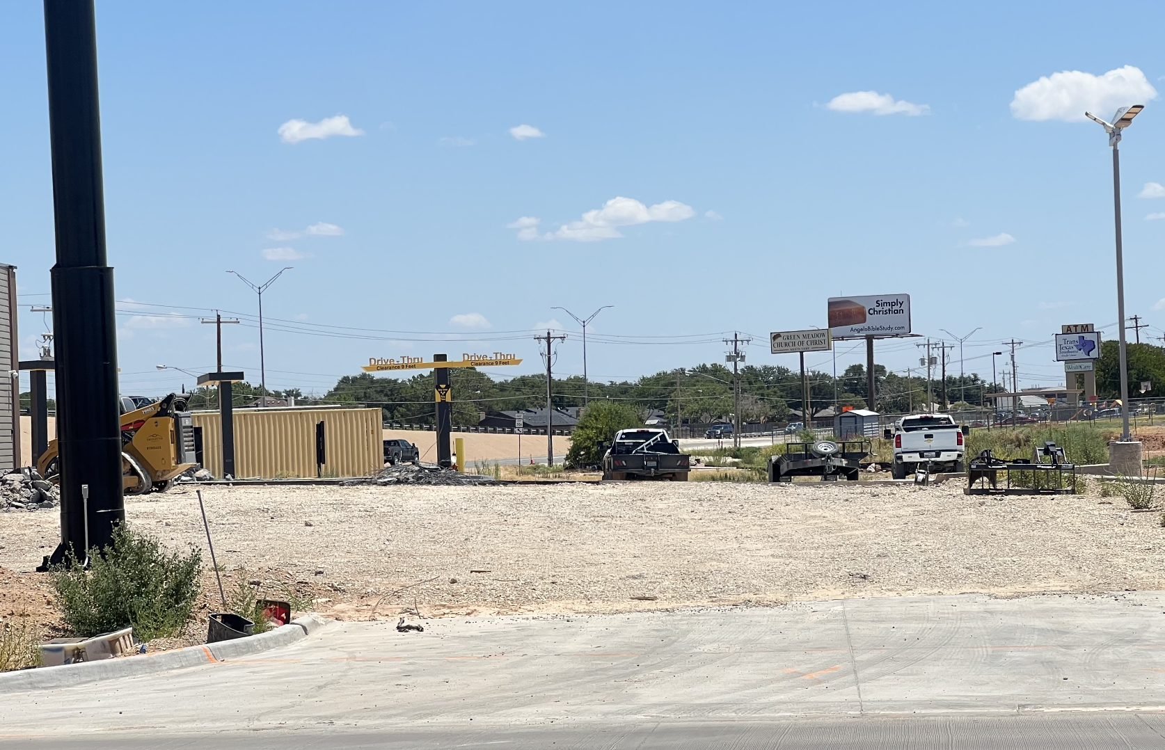 WATCH: Concrete Workers Return to Southwest McDonald's Wednesday