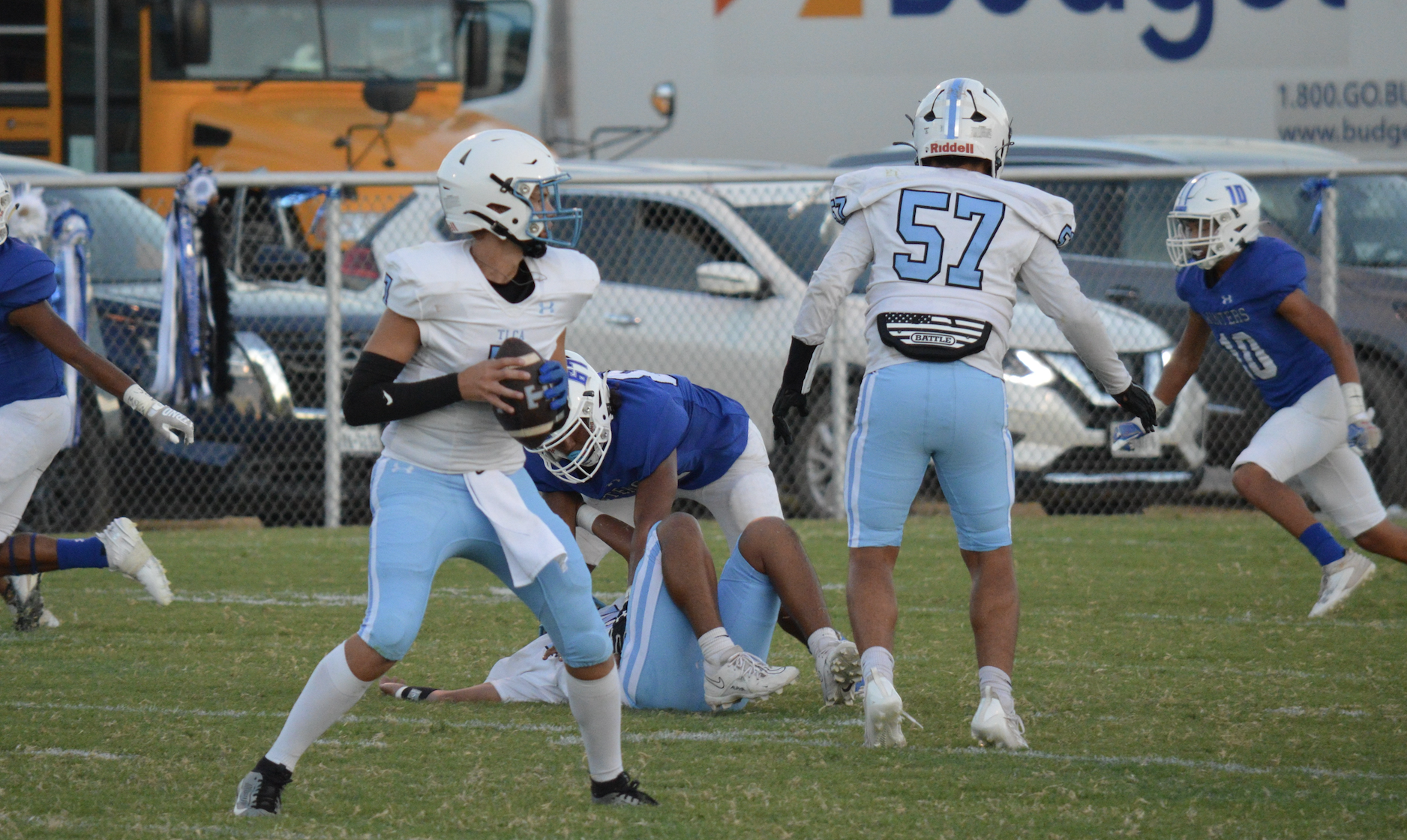 TLCA quarterback Layne Honea TLCA quarterback Layne Honea