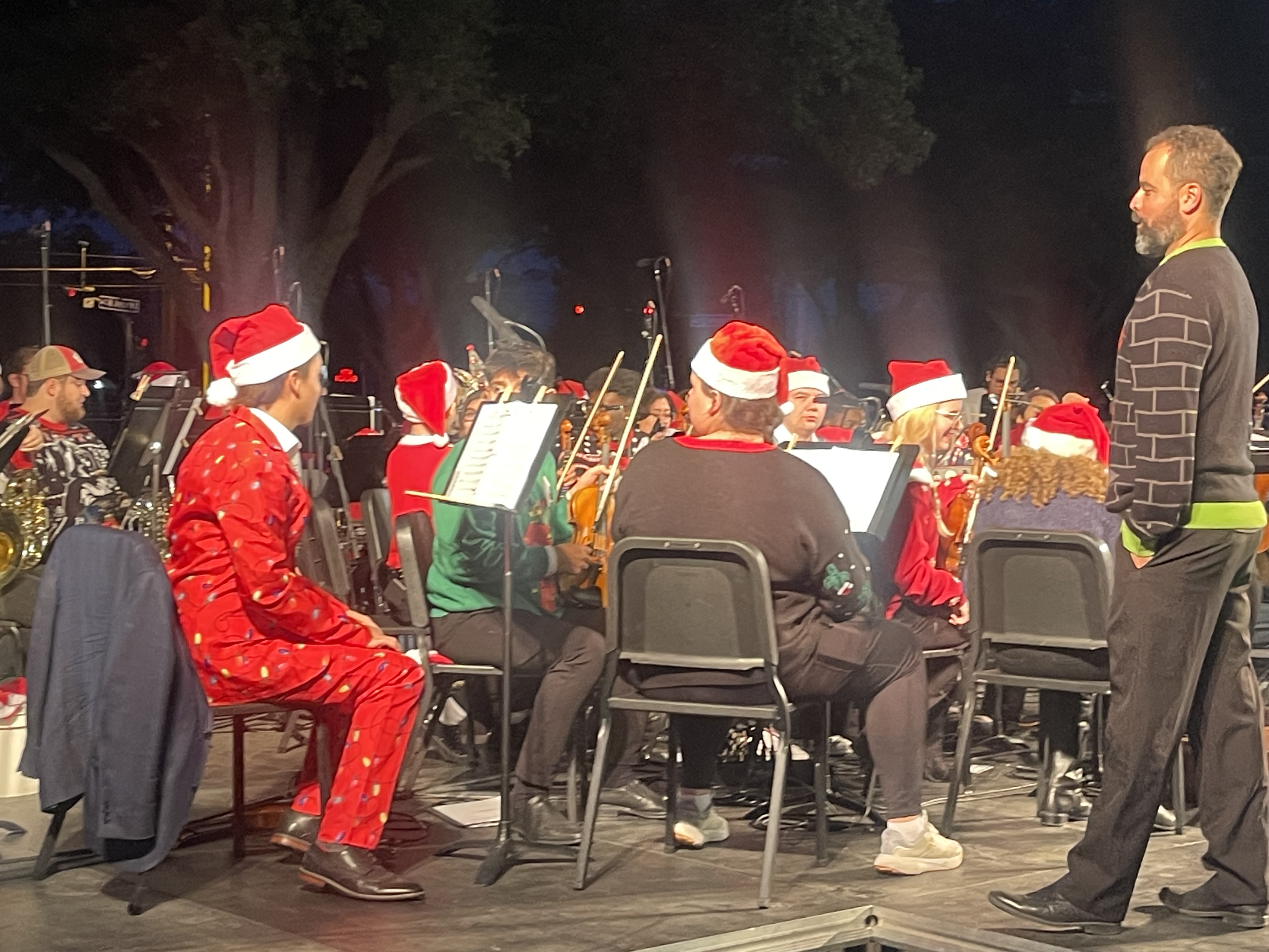 Crowds Throng to Festive ASU Christmas Tree Lighting