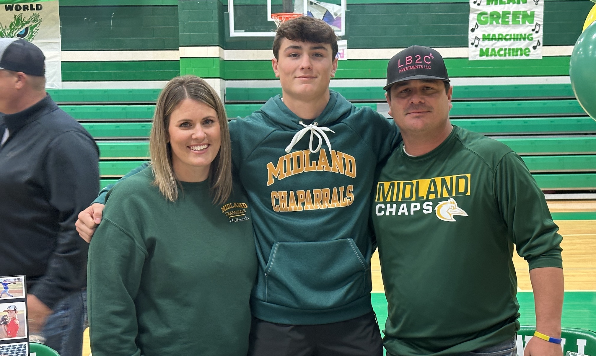 Augden Hallmark and his family