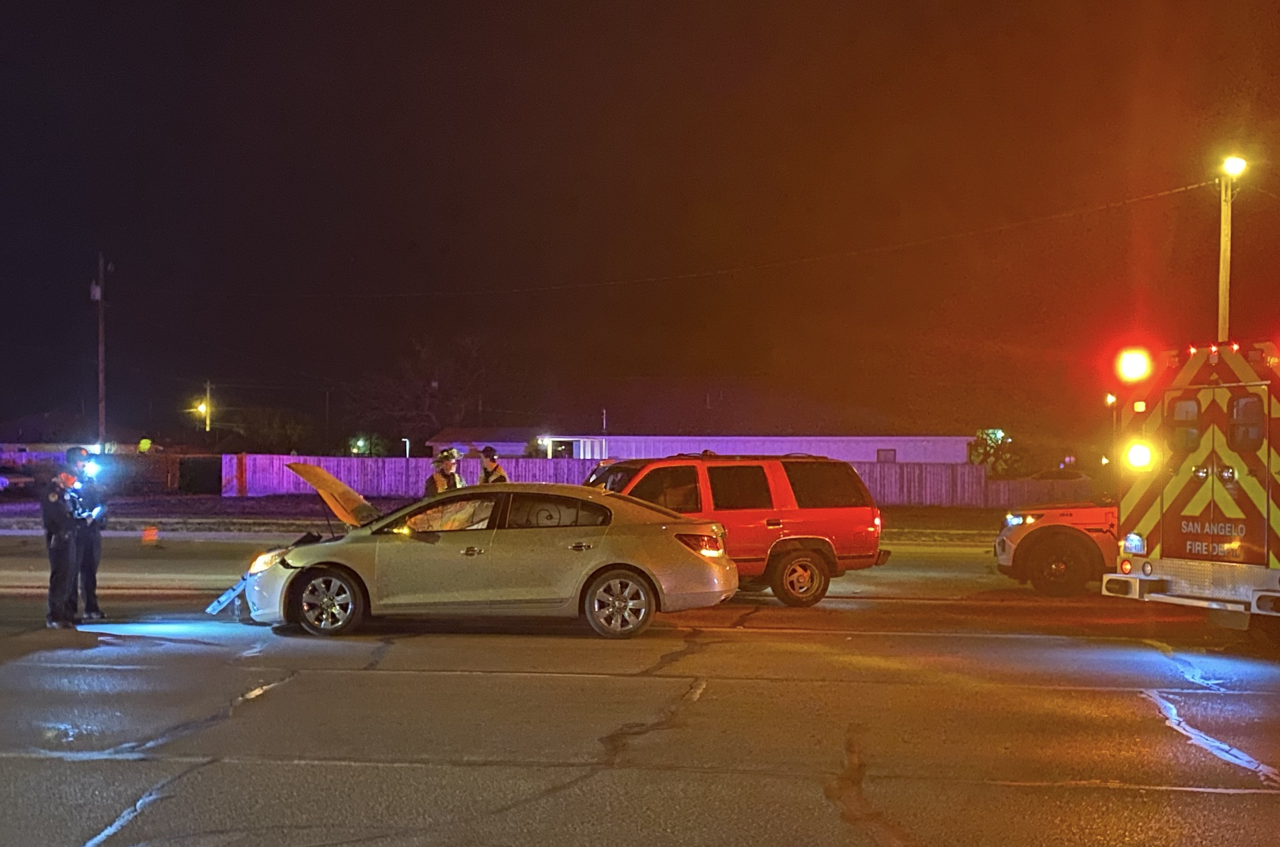 Crash at S Bryant and Ave Y Crash at S Bryant and Ave Y