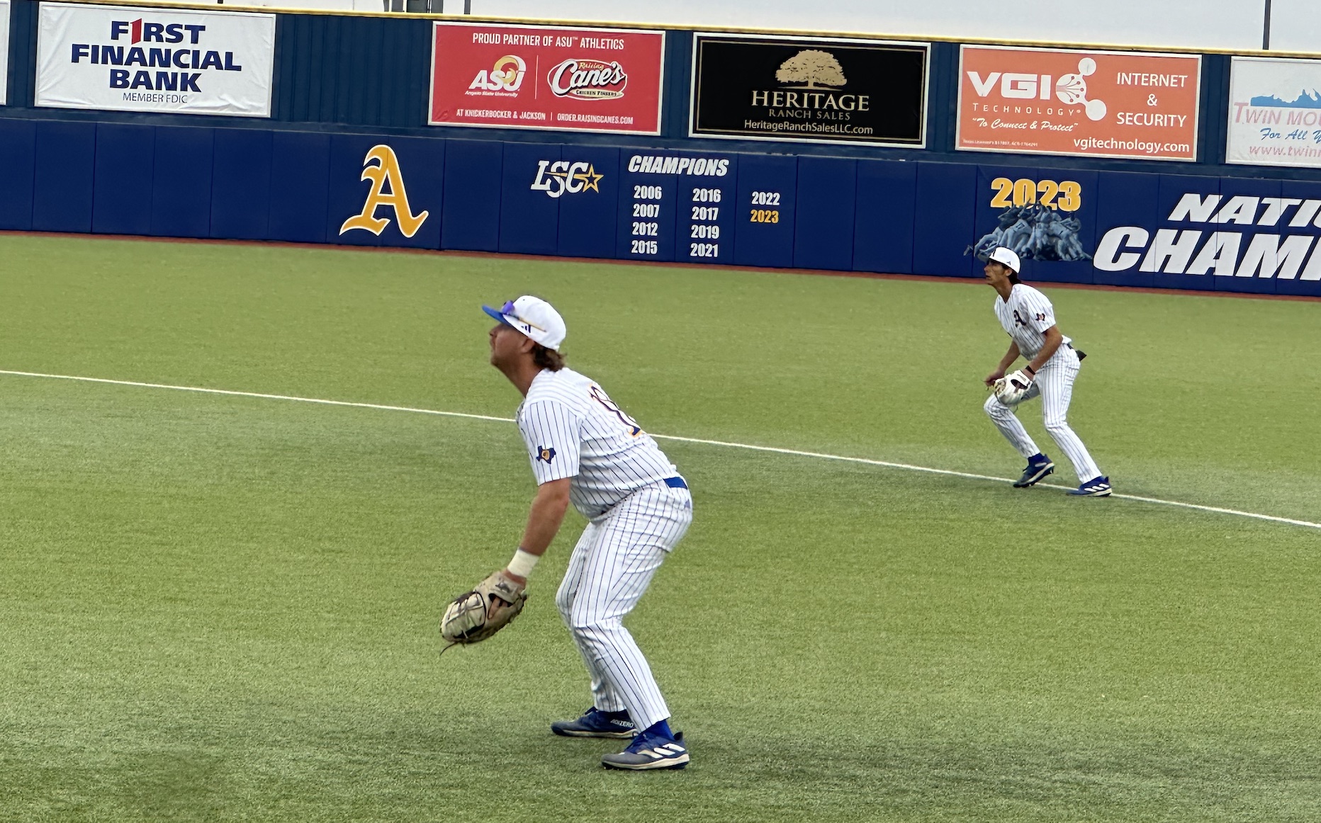 Angelo State in action against Cameron 2024