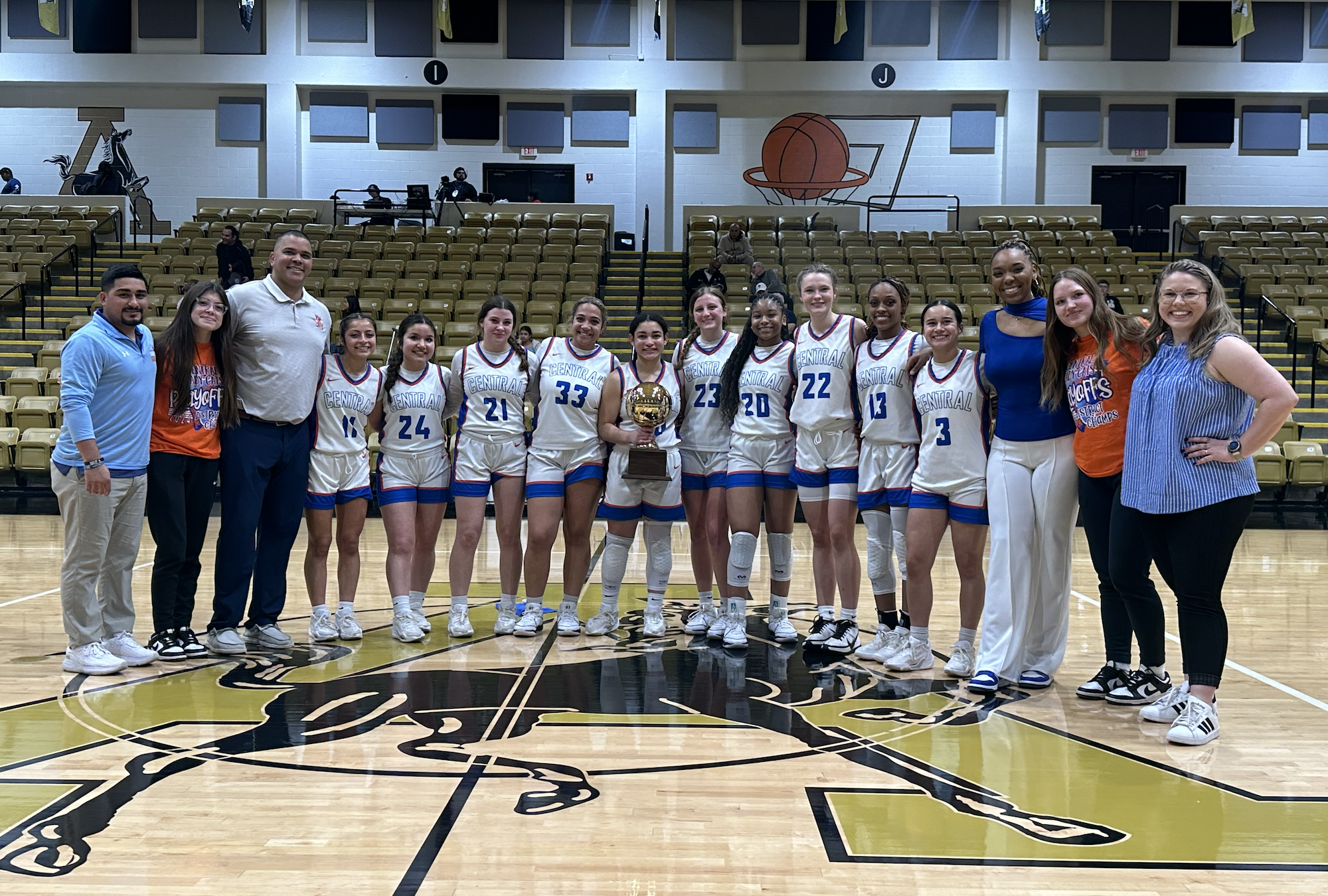 The 2023-24 Bi-District Champion Central Lady Cats The 2023-24 Bi-District Champion Central Lady Cats
