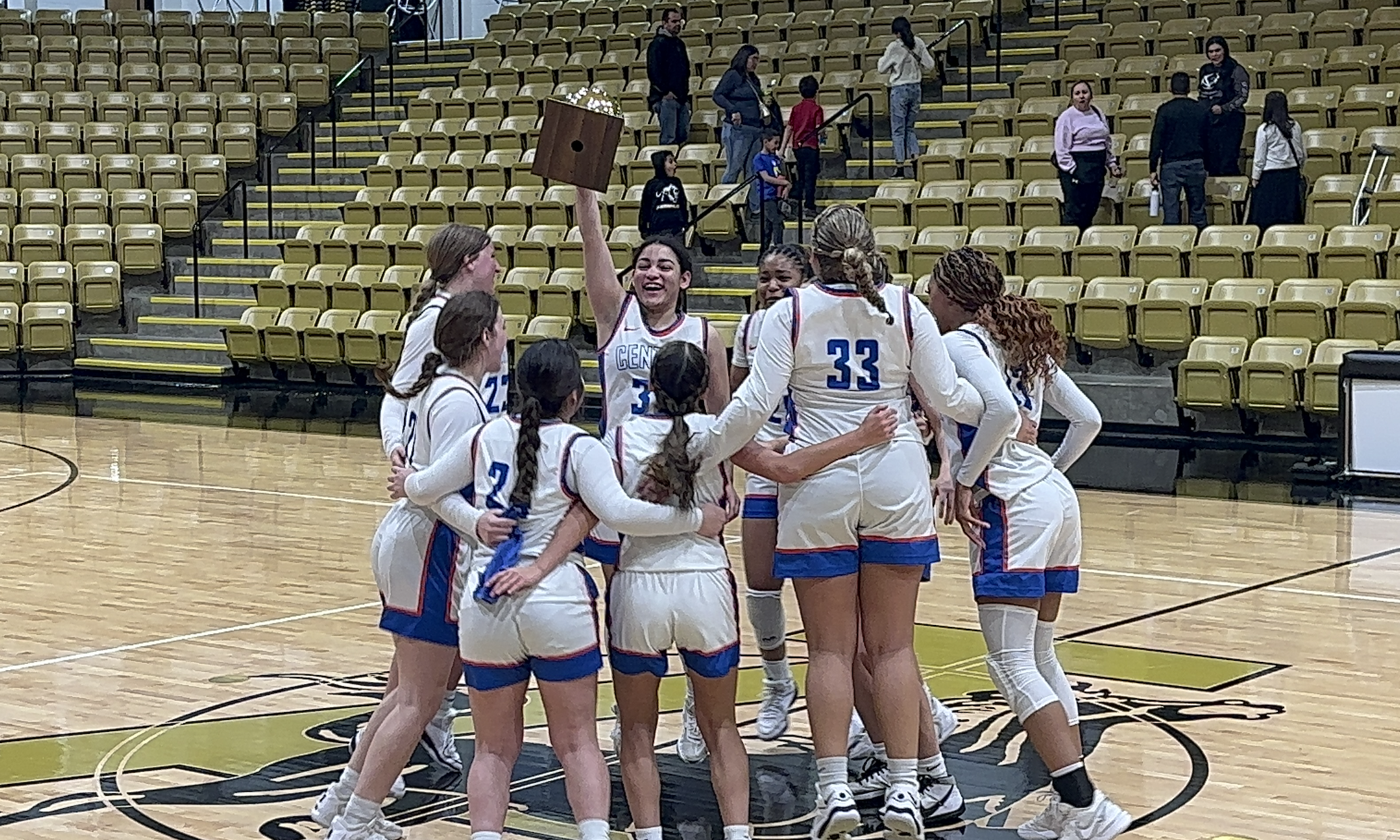 The 2023-24 Bi-District Champion Central Lady Cats