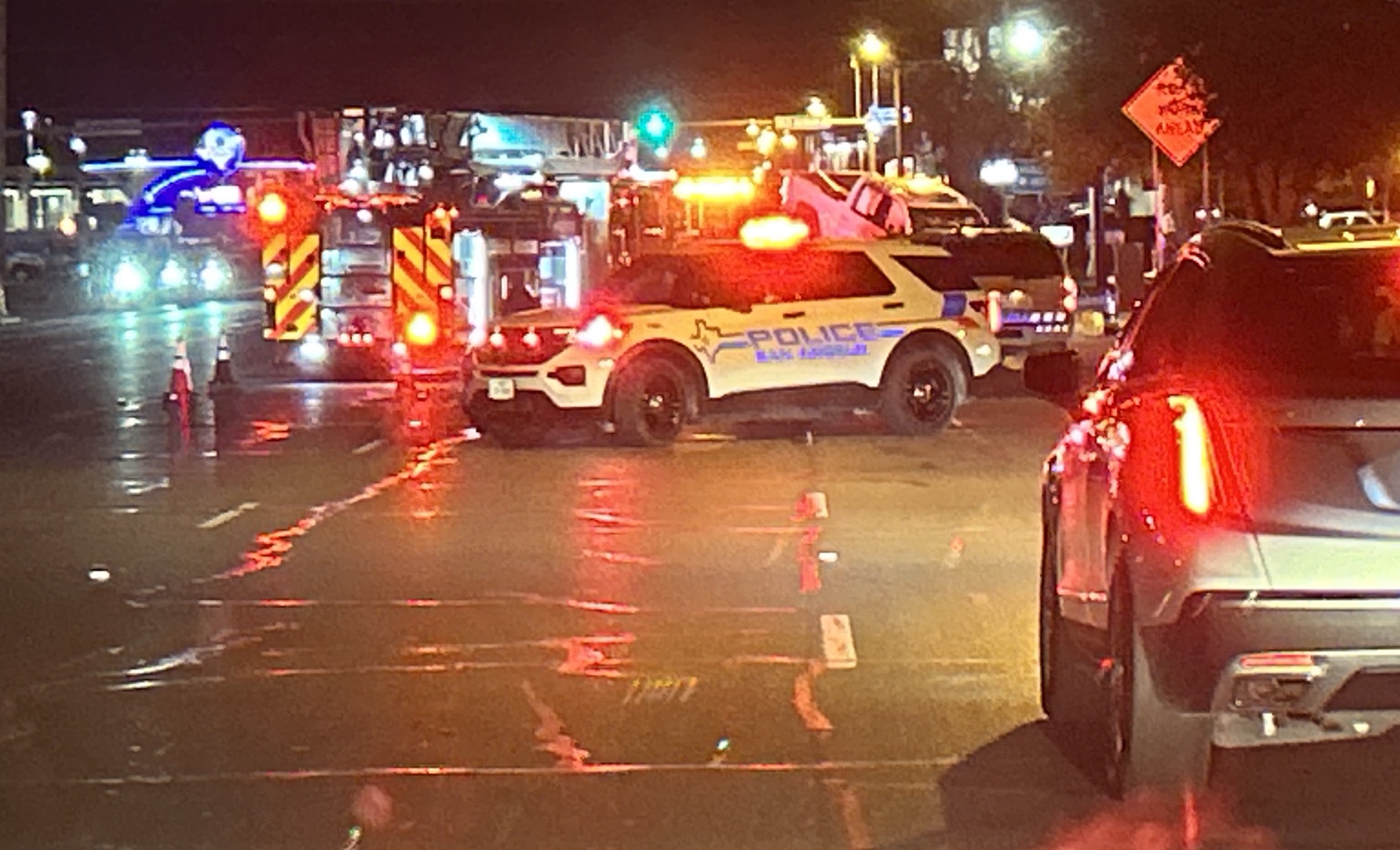 Crash on Knickerbocker and S Jackson