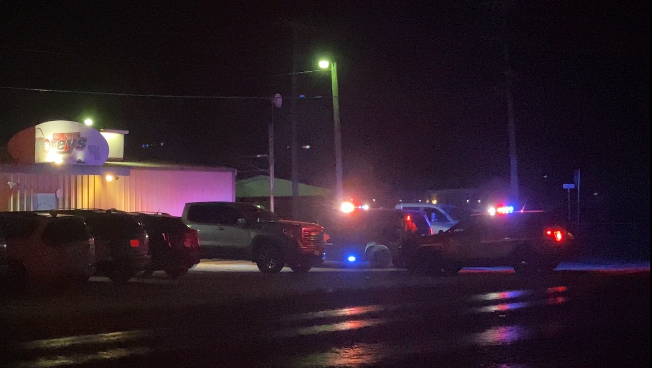 The investigation may have expanded to a bar across the street. The investigation may have expanded to a bar across the street.