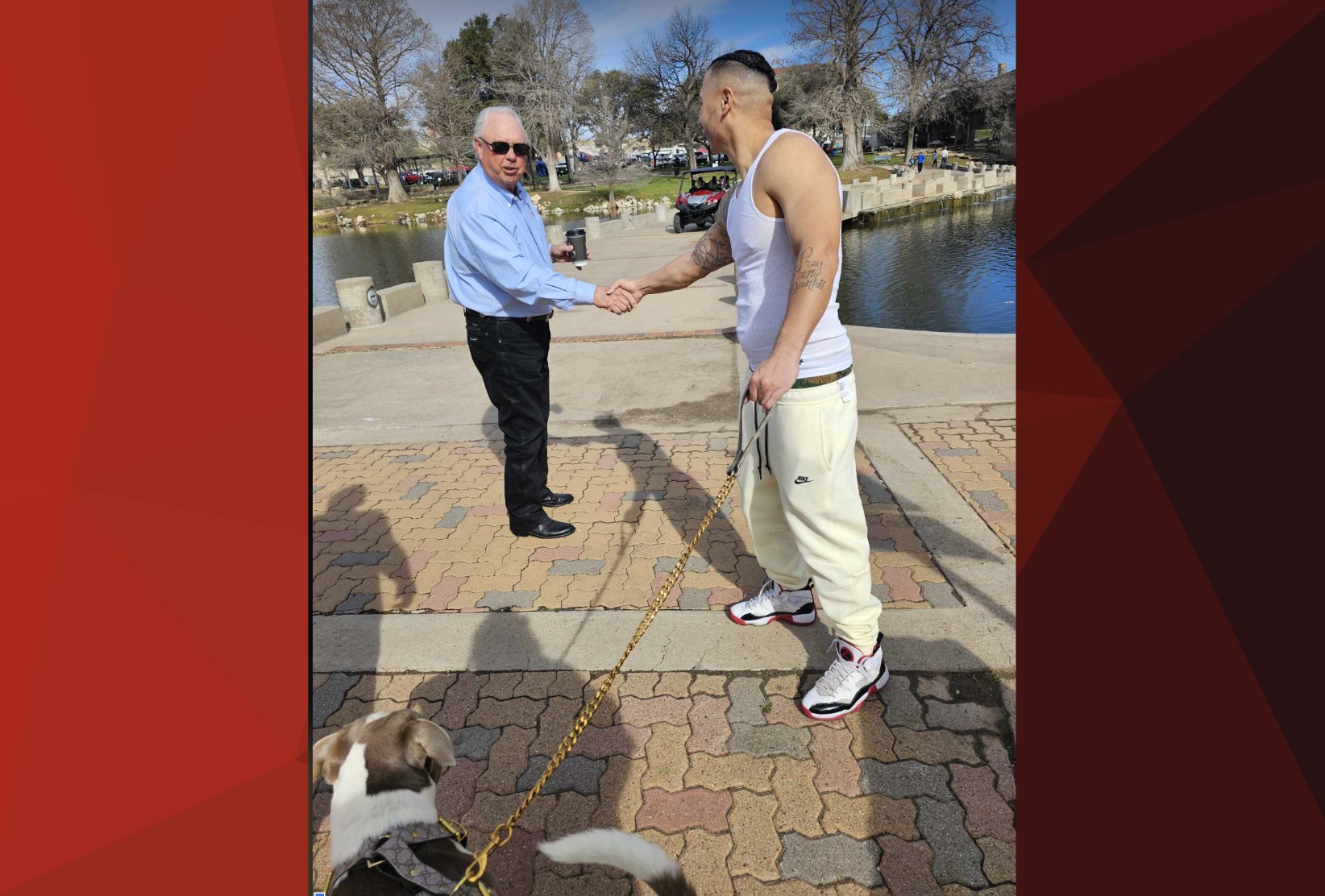 Espinoza Meets Drew Darby While Filming Music Video Espinoza Meets Drew Darby While Filming Music Video