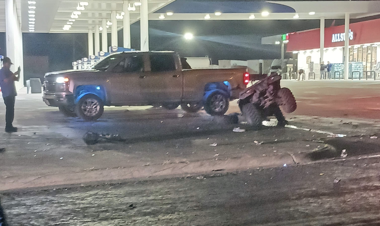 Horrible Crash in Grape Creek