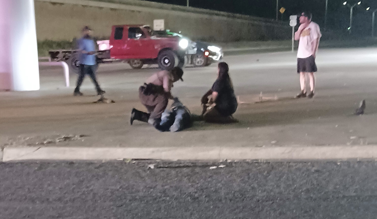 Horrible Crash in Grape Creek