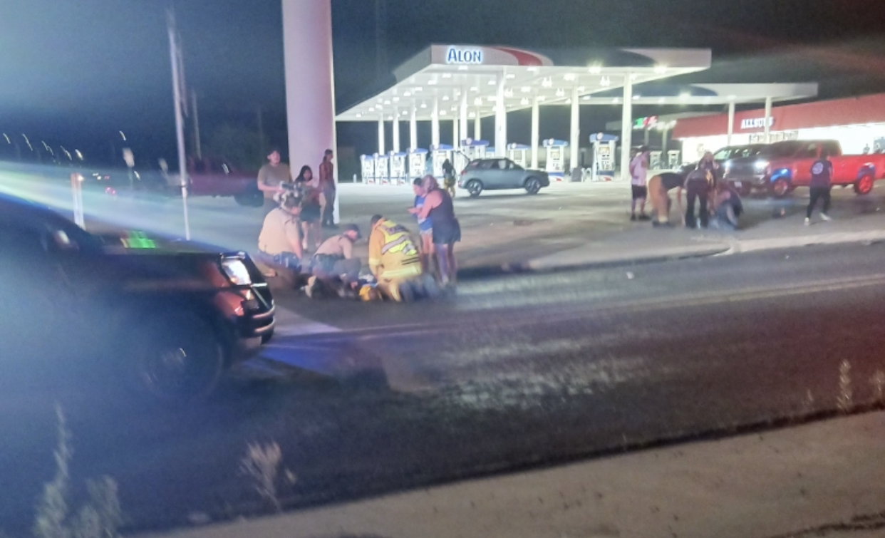 Horrible Crash in Grape Creek