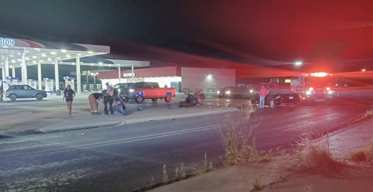 Horrible Crash in Grape Creek