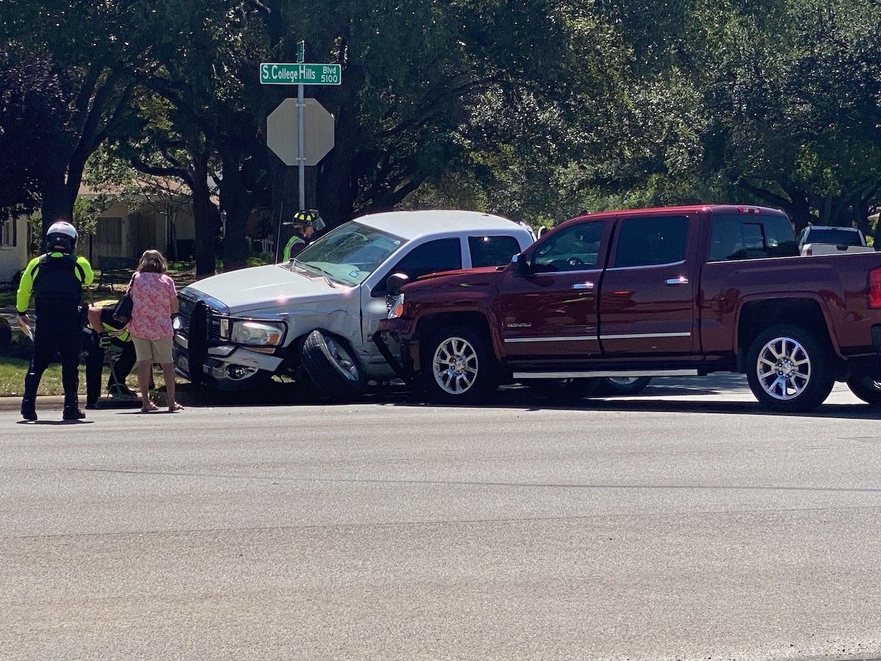 GMC Pickup Clobbers Ram Truck on July 4, 2024. GMC Pickup Clobbers Ram Truck on July 4, 2024.