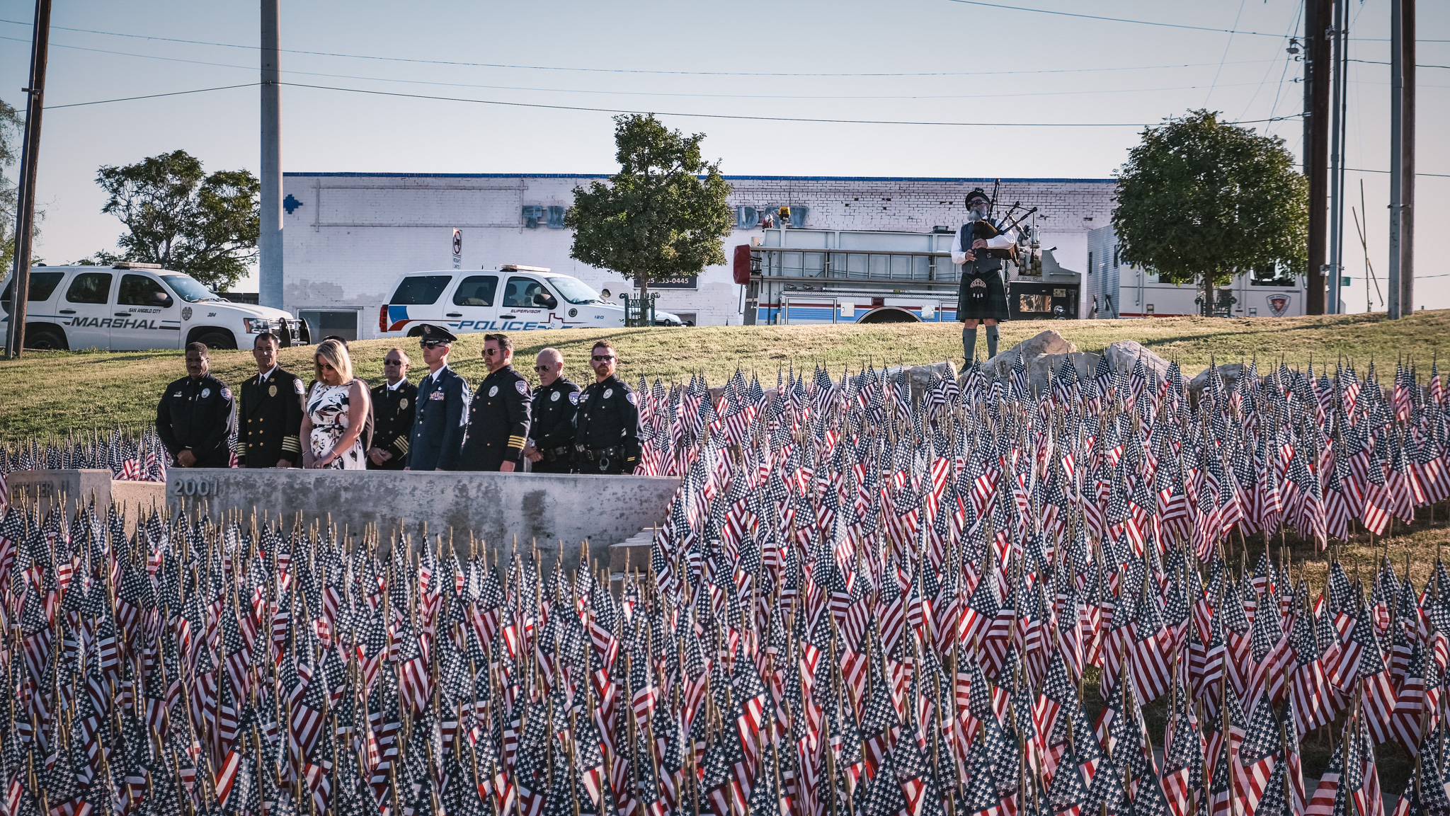 San Angelo Commemorates 23rd Anniversary of 9/11 with Memorial Service