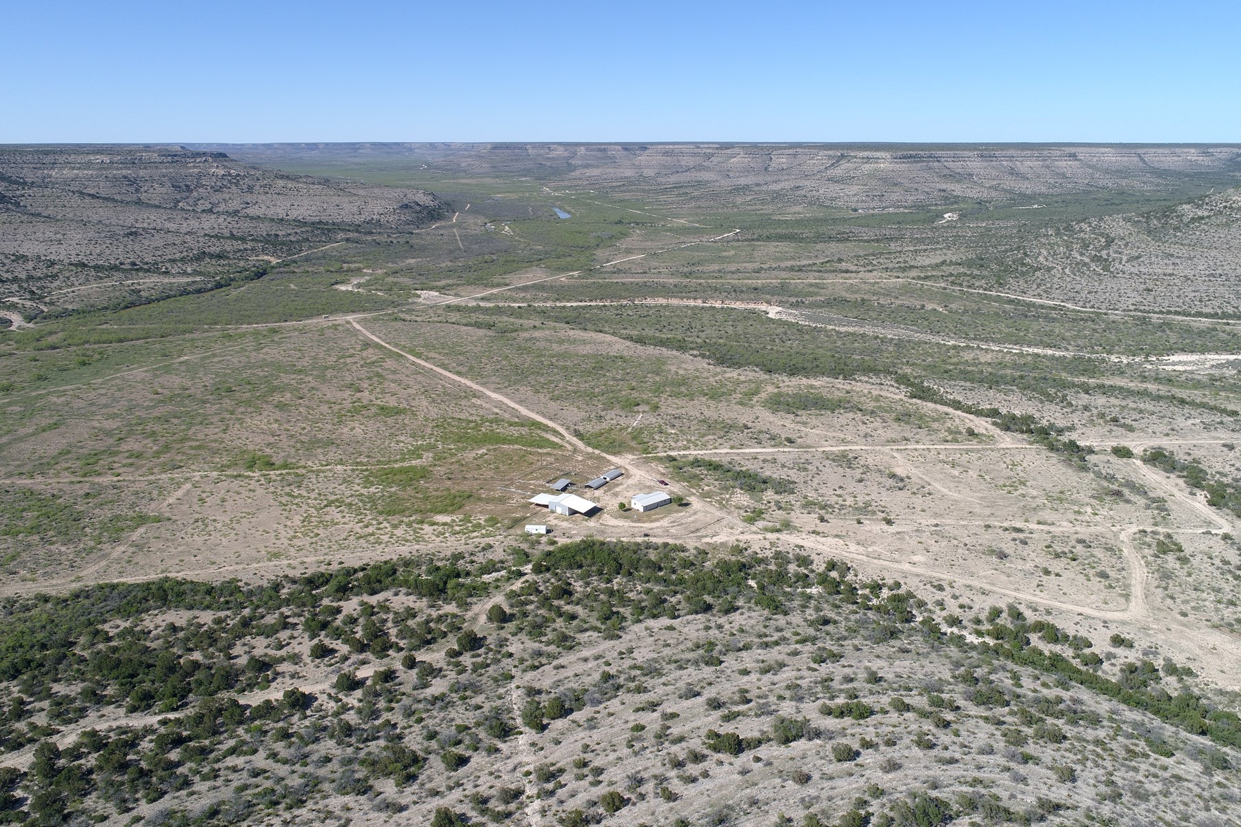 West Texas Pecos River Lake Ranch near Fort Lancaster