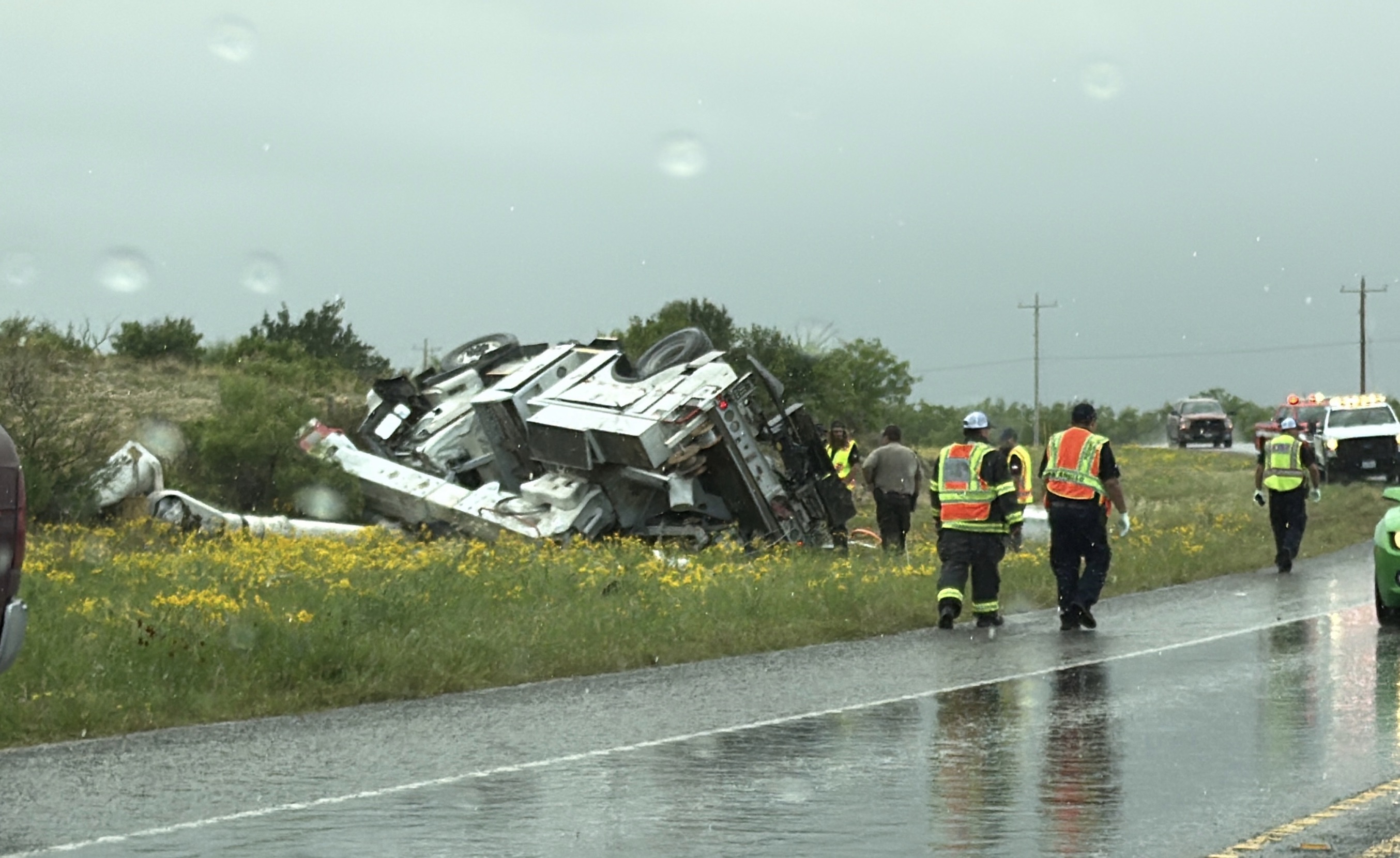 Rollover Crash on FM2288 on Monday, May 5 Rollover Crash on FM2288 on Monday, May 5