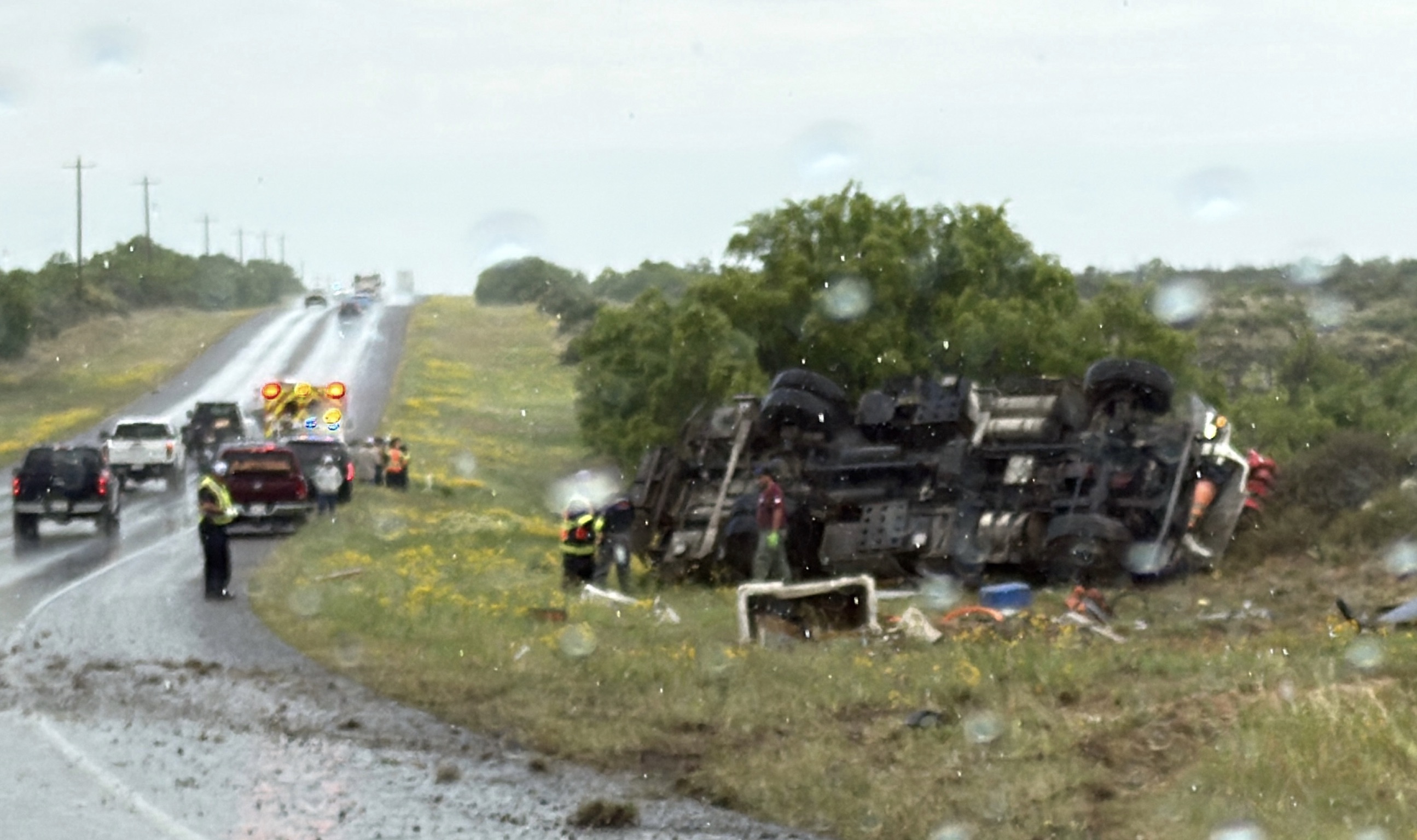 Rollover Crash on FM2288 on Monday, May 5 Rollover Crash on FM2288 on Monday, May 5