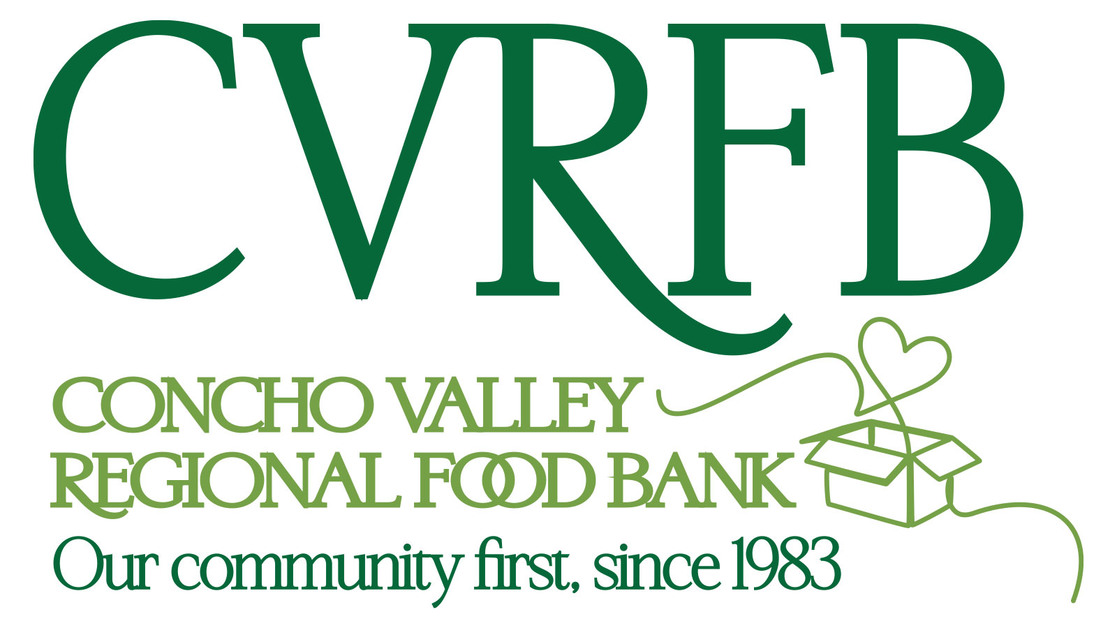 The new Concho Valley Regional Food Bank logo introduced s part of its re-branding in June 2025. The new Concho Valley Regional Food Bank logo introduced s part of its re-branding in June 2025.