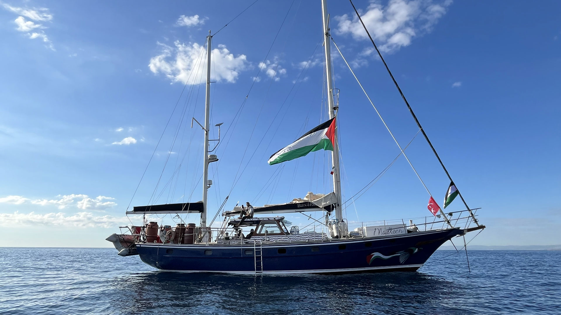 On 1 June Greta and some other volunteers left Italy on a boat called the Madleen (pictured here), carrying about fifteen virtue-signaling meddlers, less than a truckload of food, and an awful lot of gall. On 1 June Greta and some other volunteers left Italy on a boat called the Madleen (pictured here), carrying about fifteen virtue-signaling meddlers, less than a truckload of food, and an awful lot of gall.