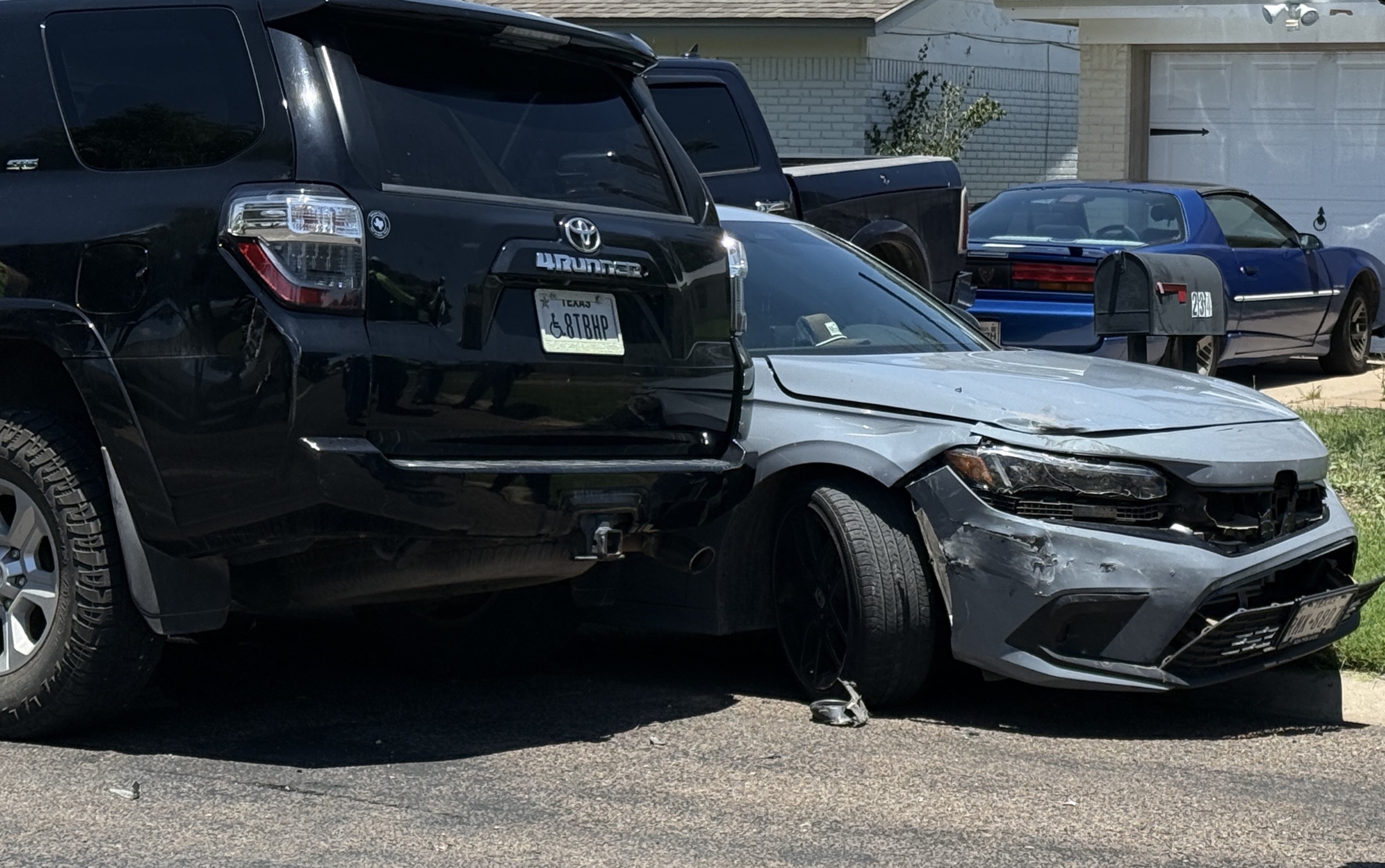 Crash at the 200 Block of Van Zandt St on Thursday, June 12 Crash at the 200 Block of Van Zandt St on Thursday, June 12