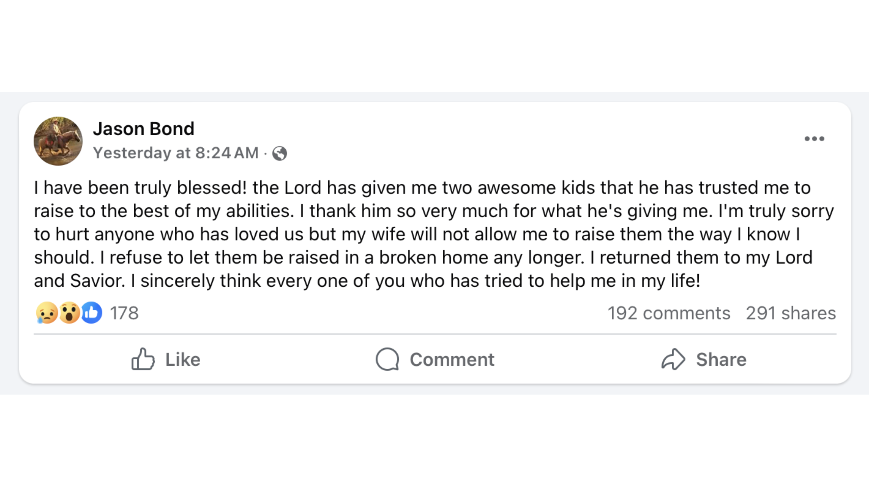 Chilling Facebook Post Chilling Facebook Post