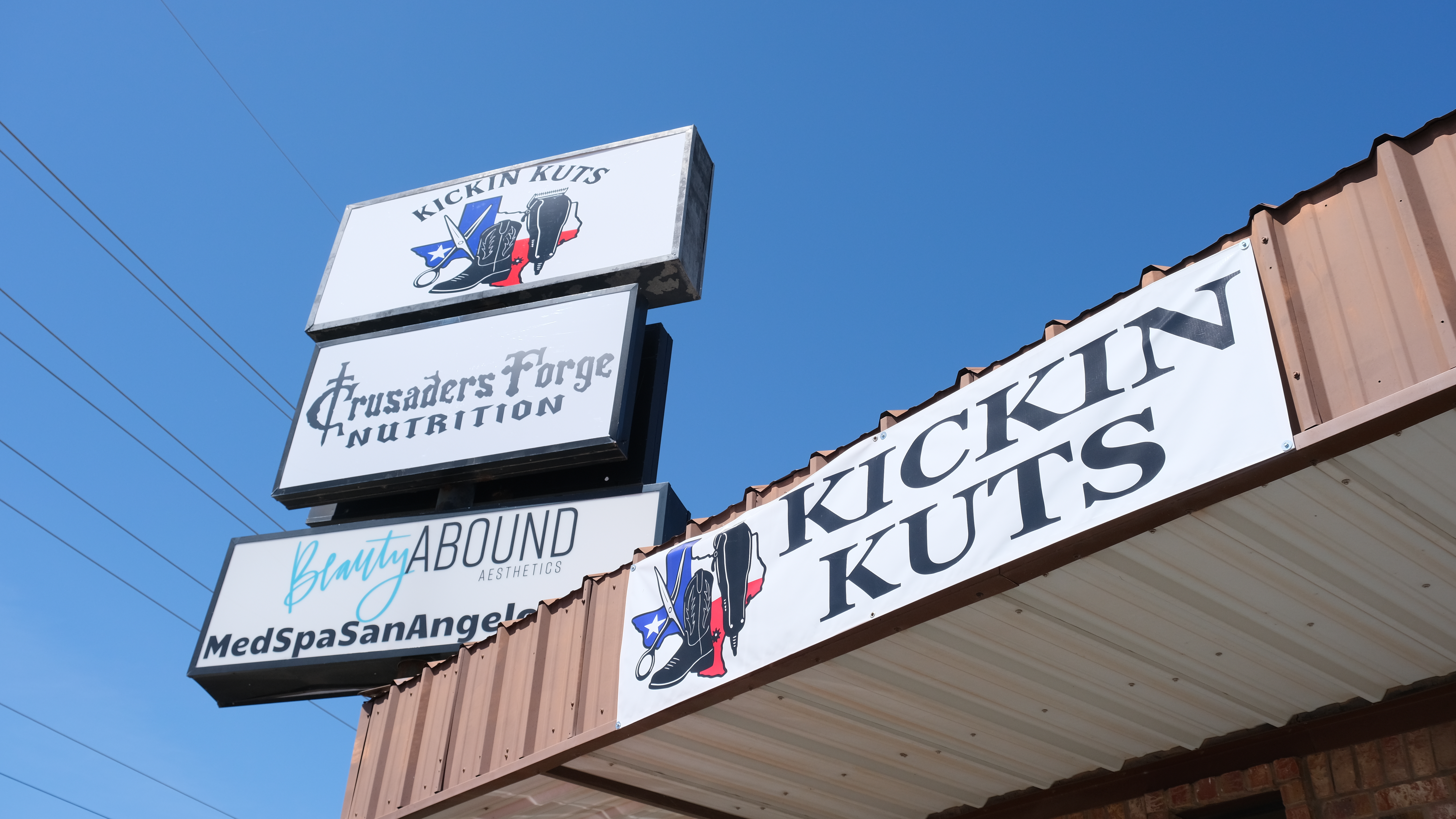 Tina Coombs saw her dream come true recently when she and her husband opened the barber shop, Kickin Kuts, on Sherwood Way. Tina Coombs saw her dream come true recently when she and her husband opened the barber shop, Kickin Kuts, on Sherwood Way.