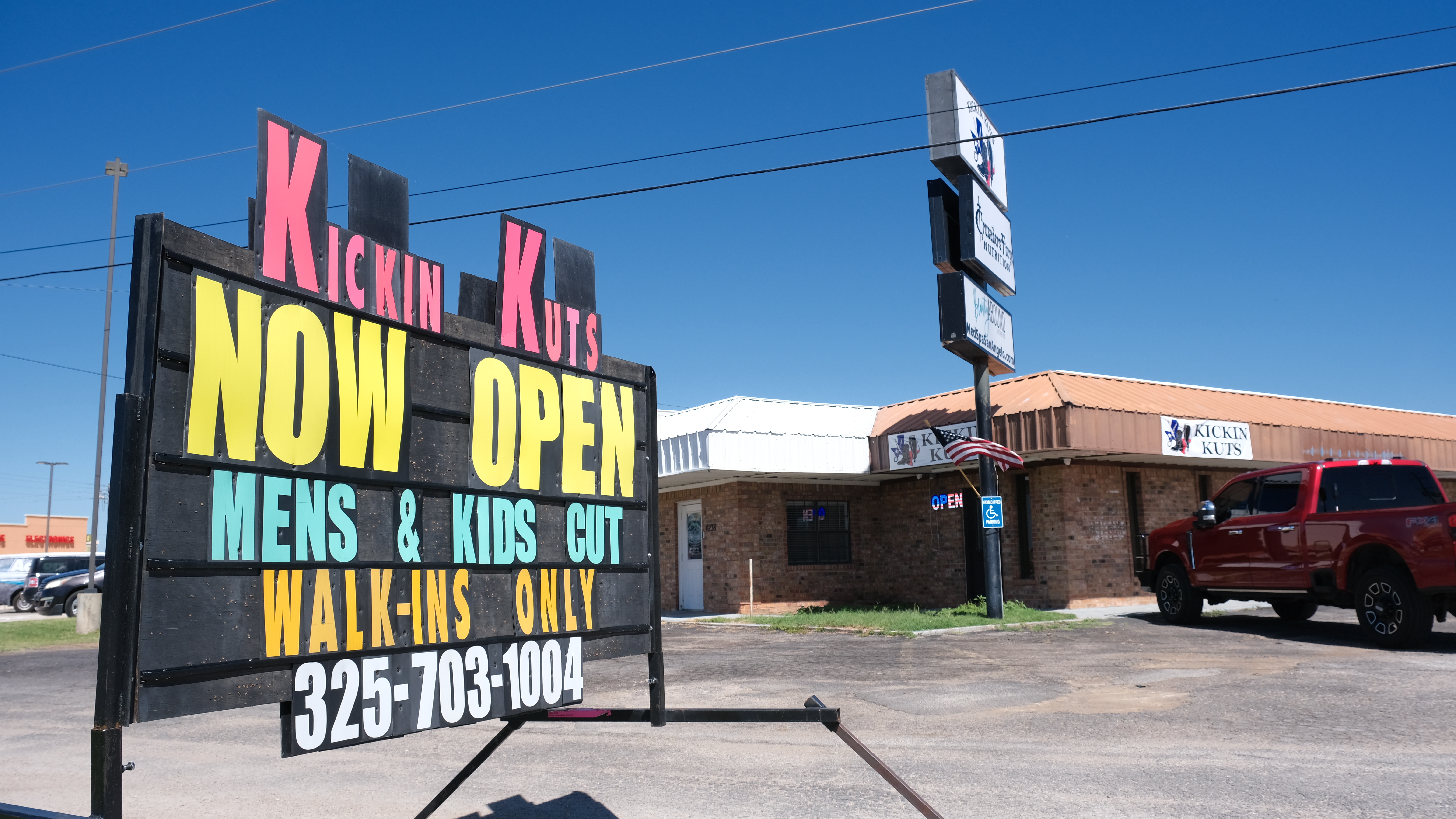 Tina Coombs saw her dream come true recently when she and her husband opened the barber shop, Kickin Kuts, on Sherwood Way. Tina Coombs saw her dream come true recently when she and her husband opened the barber shop, Kickin Kuts, on Sherwood Way.