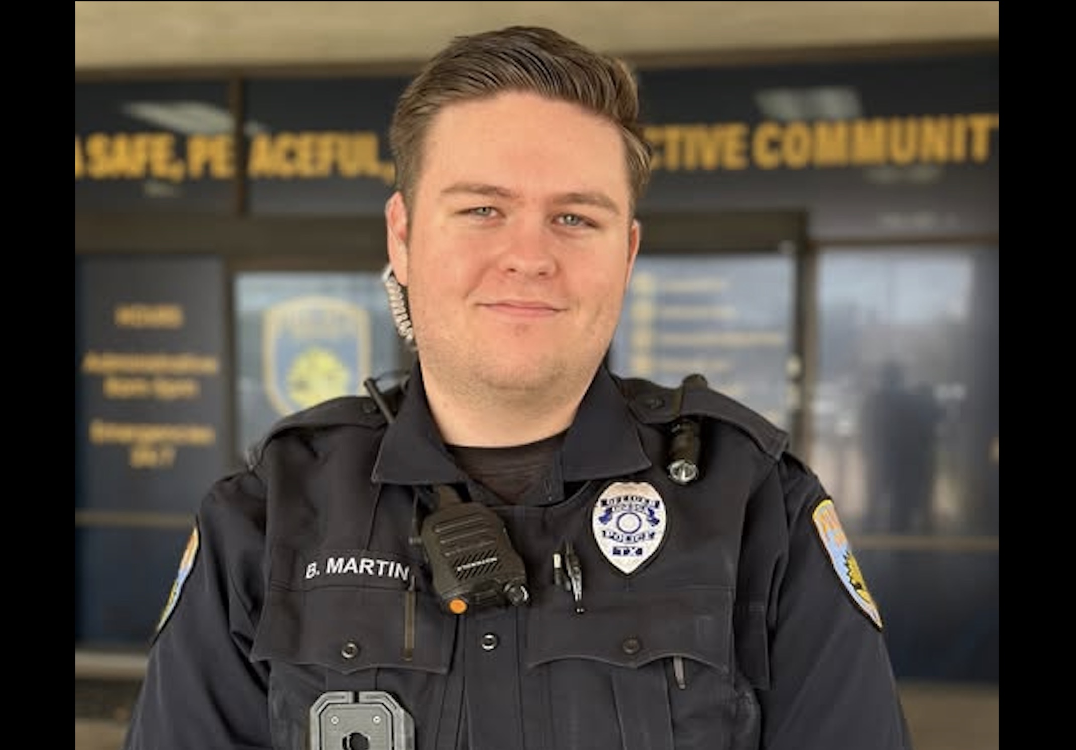 The Odessa Police Department announced that one of its officers, Bailey Martin, was among those killed in the Hill Country flooding. The Odessa Police Department announced that one of its officers, Bailey Martin, was among those killed in the Hill Country flooding.