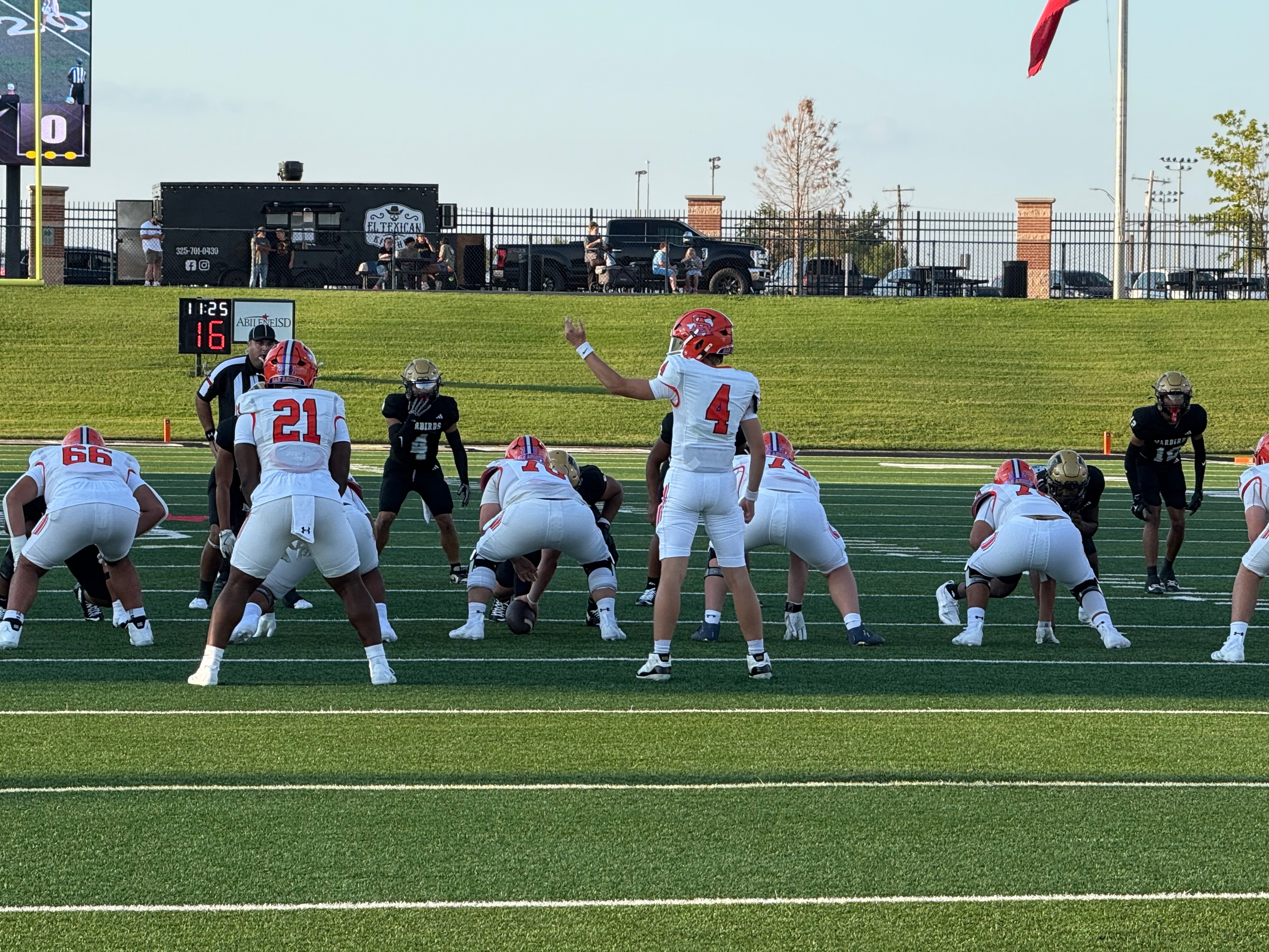 San Angelo Central Bobcats at Abilene in Shotwell Stadium on Aug. 29, 2025. San Angelo Central Bobcats at Abilene in Shotwell Stadium on Aug. 29, 2025.