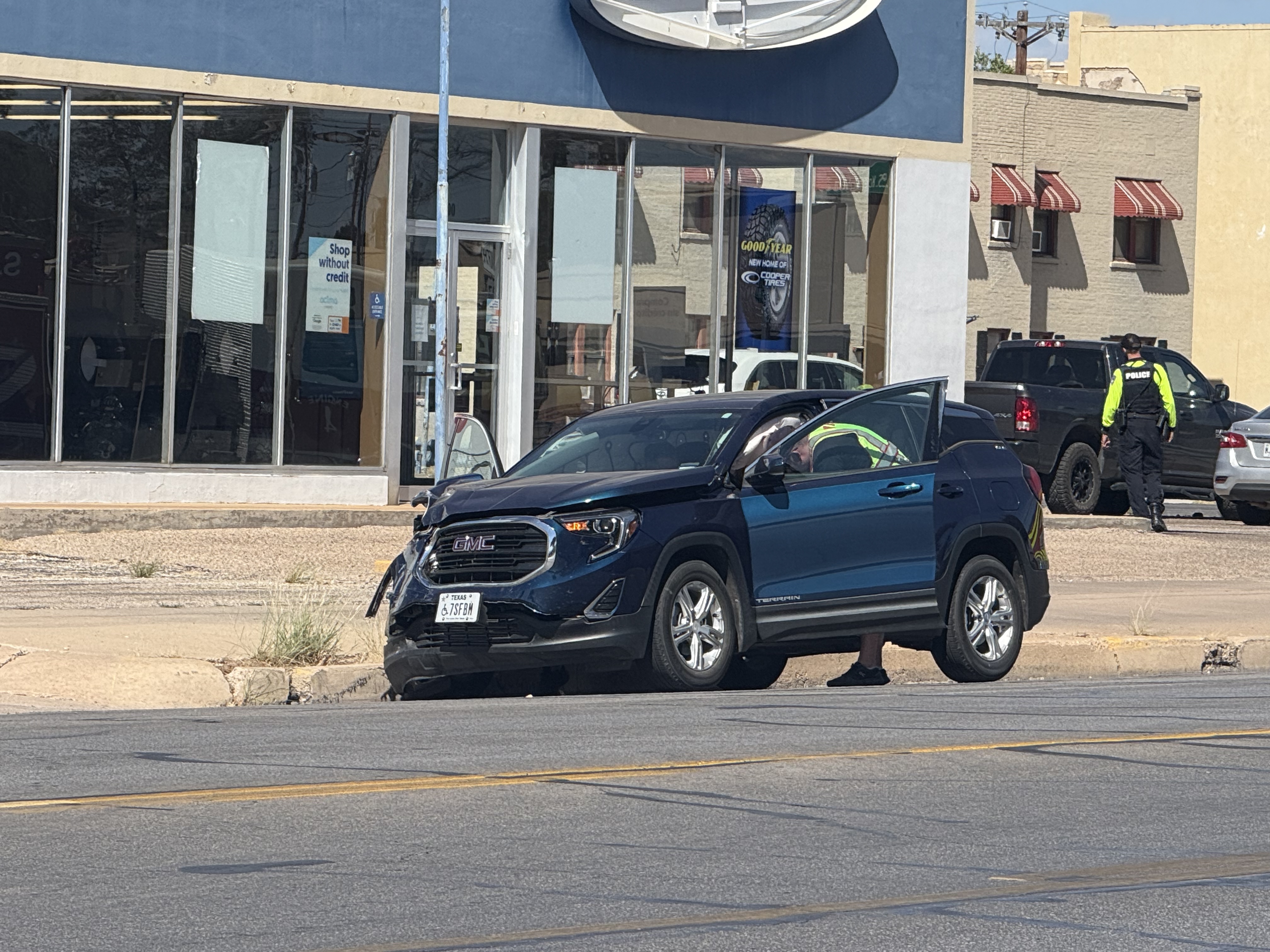 A crash shut down two lanes of traffic Tuesday at the intersection of Koenigheim Street and Beauregard Avenue. A crash shut down two lanes of traffic Tuesday at the intersection of Koenigheim Street and Beauregard Avenue.