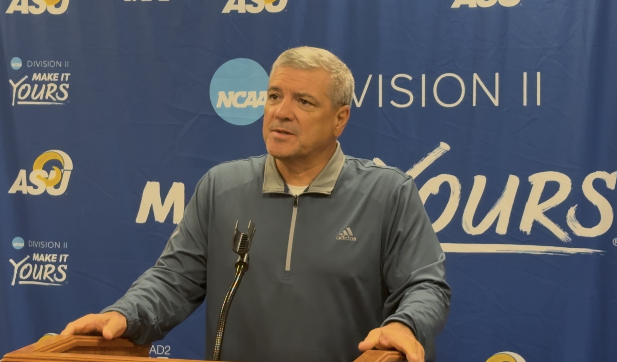 Angelo State Rams Head Coach Jeff Girsch