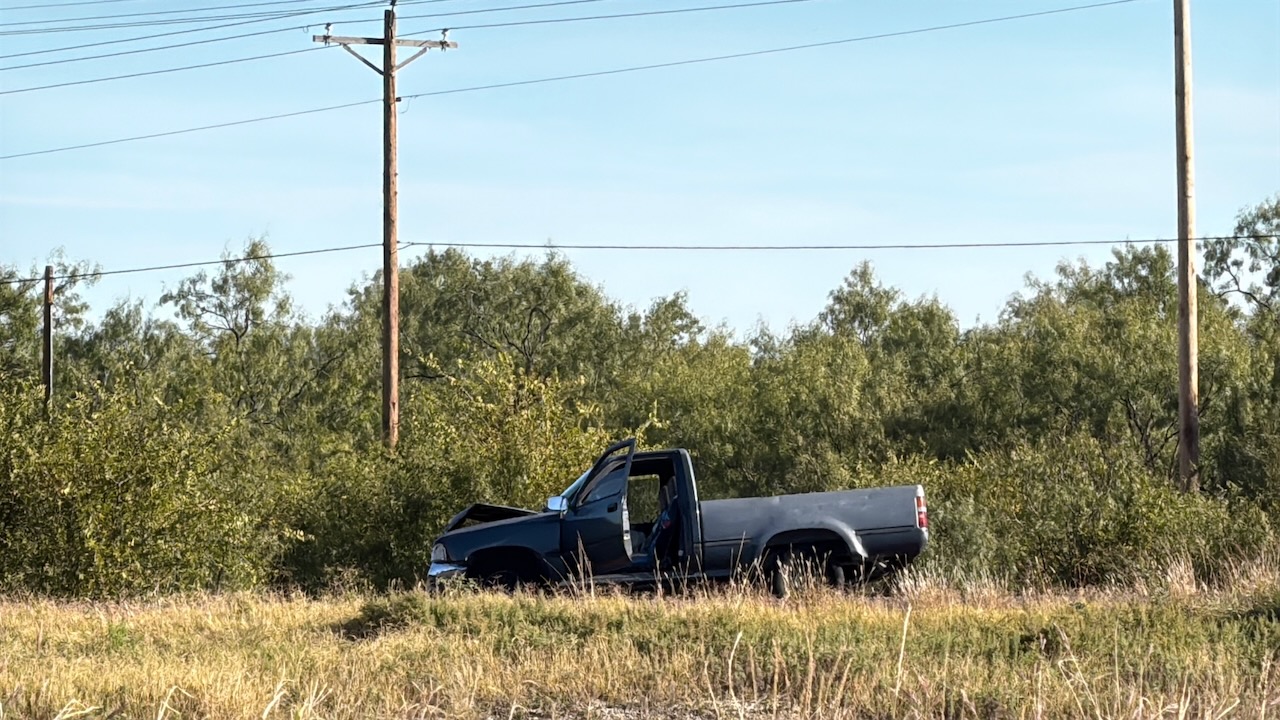 Crash on US 87 at arch Road, north of San Angelo.
