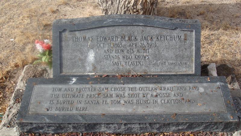 Black Jack Ketchum's gravesite