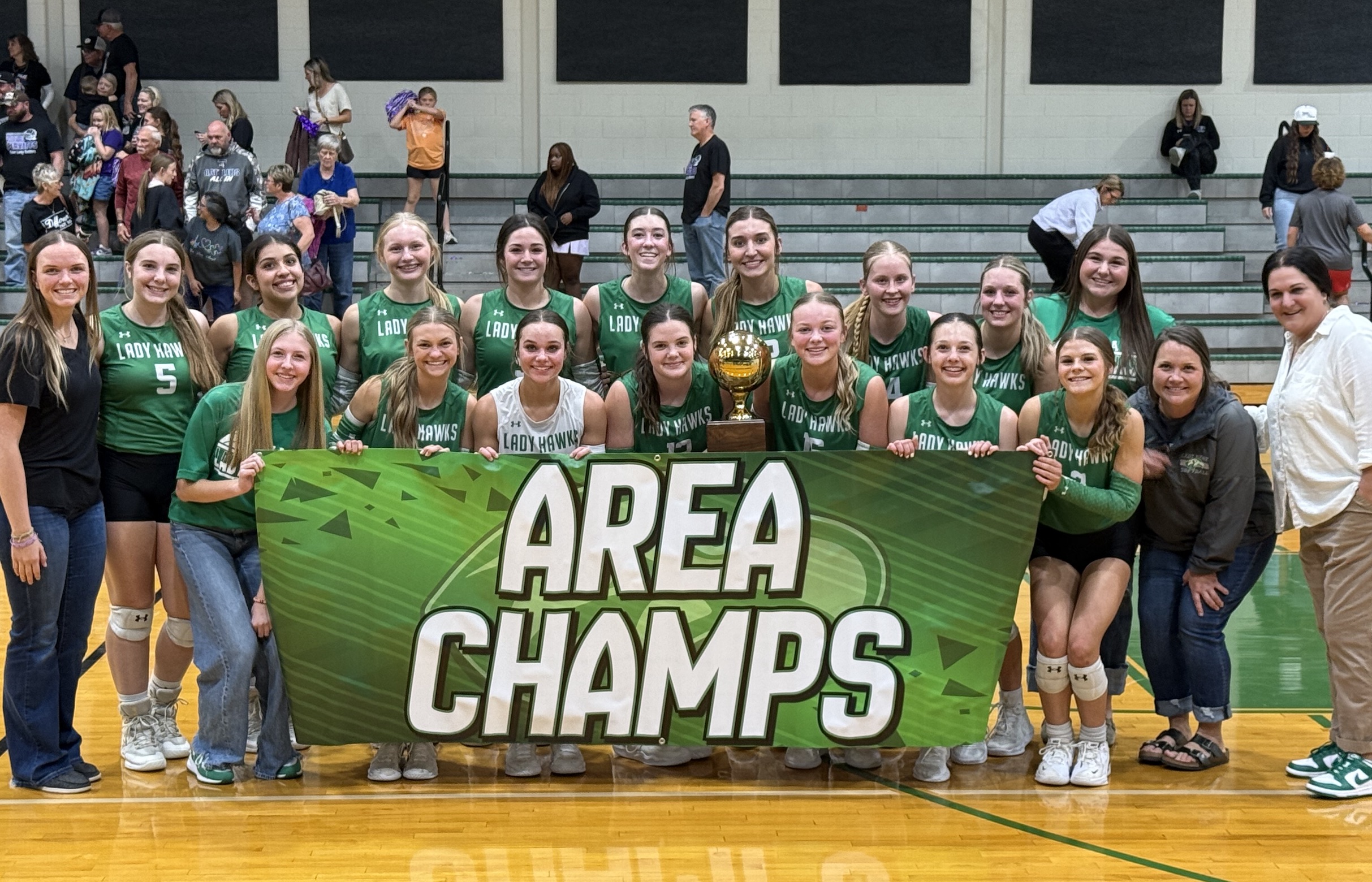 Wall Lady Hawks 2025 Area Champions