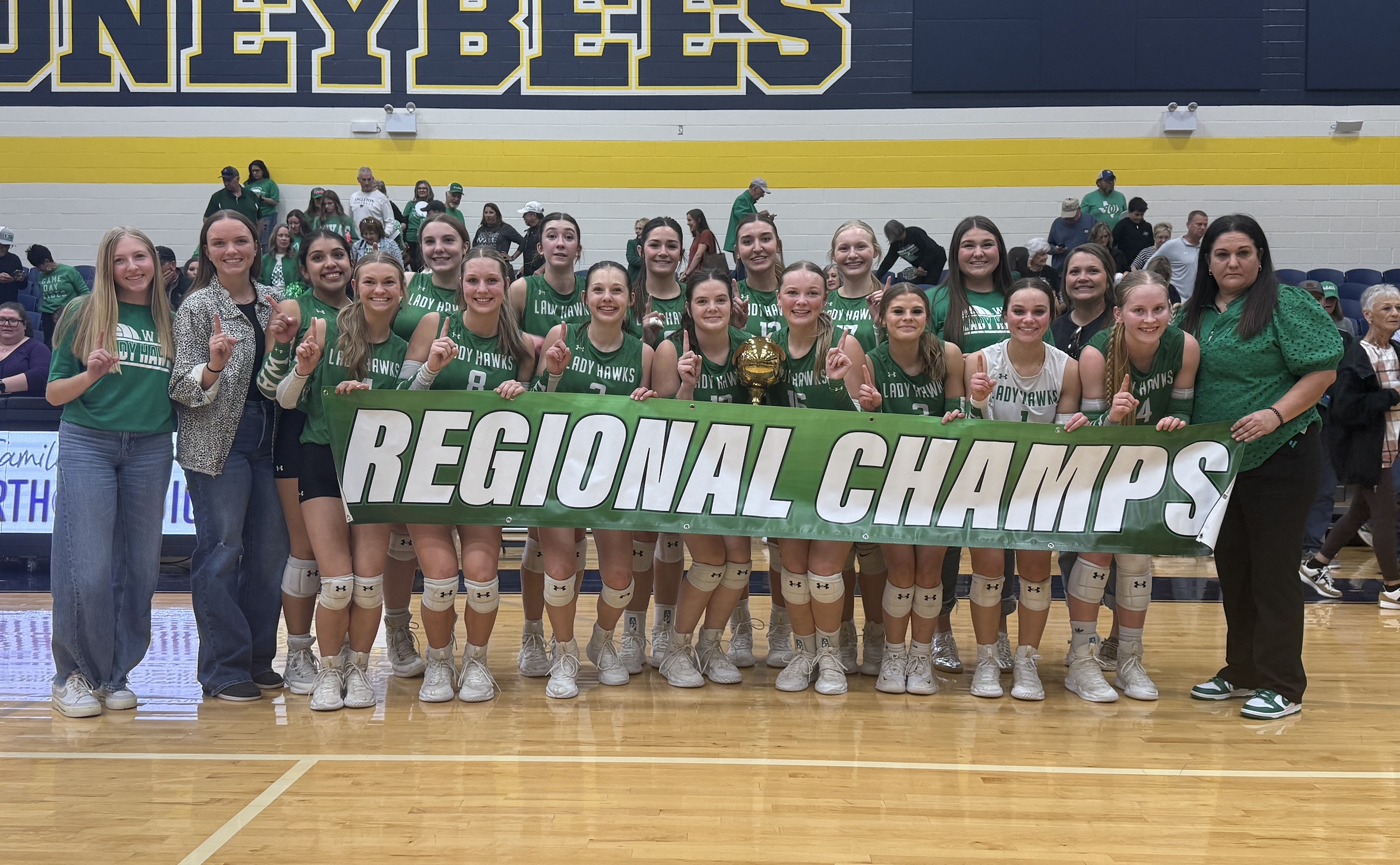 Wall Lady Hawks claim a Regional Championship 2025