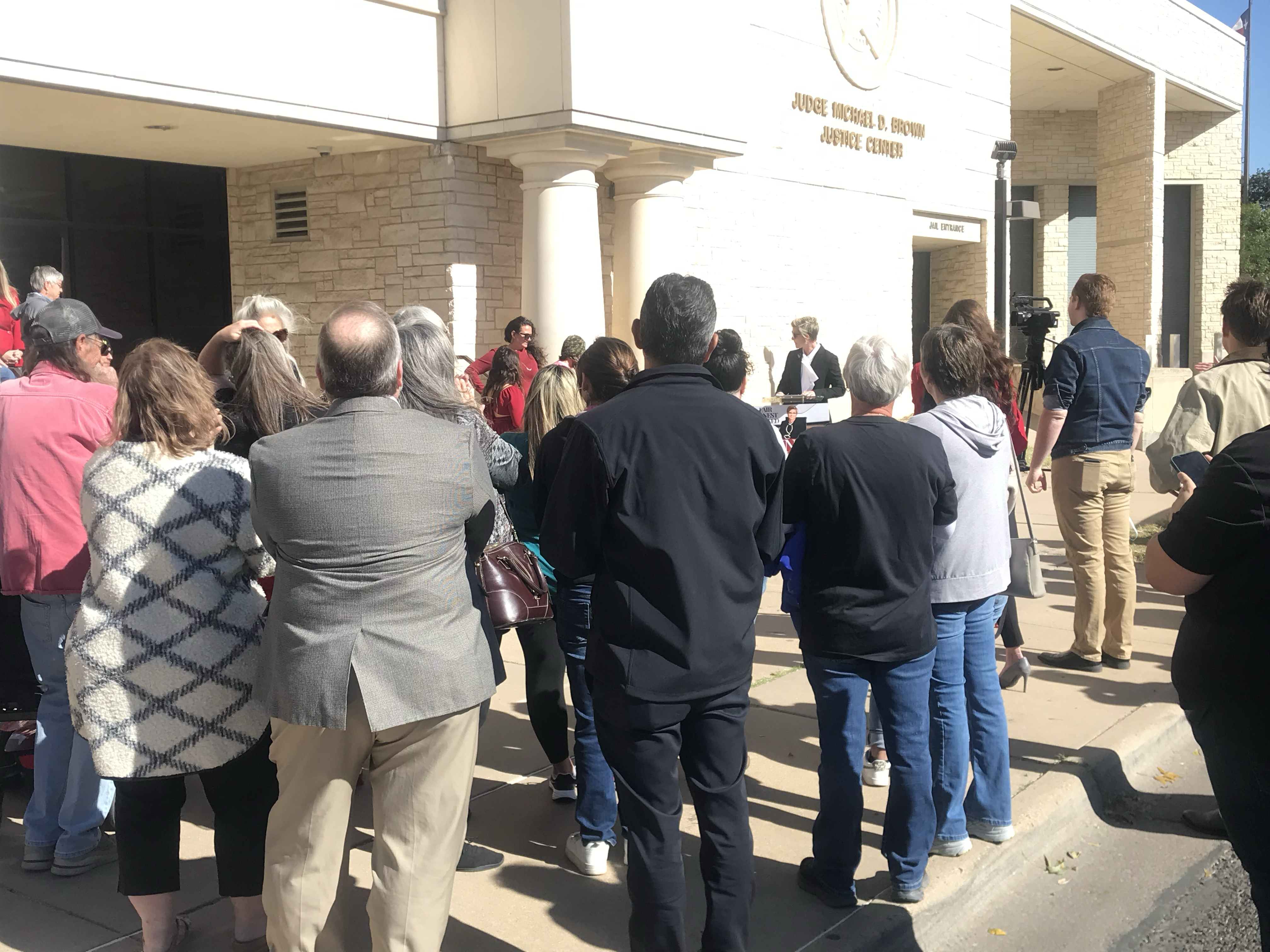 Local attorney Jana Johnson formally announced her candidacy Tuesday morning for judge of Tom Green County Court at Law #1.