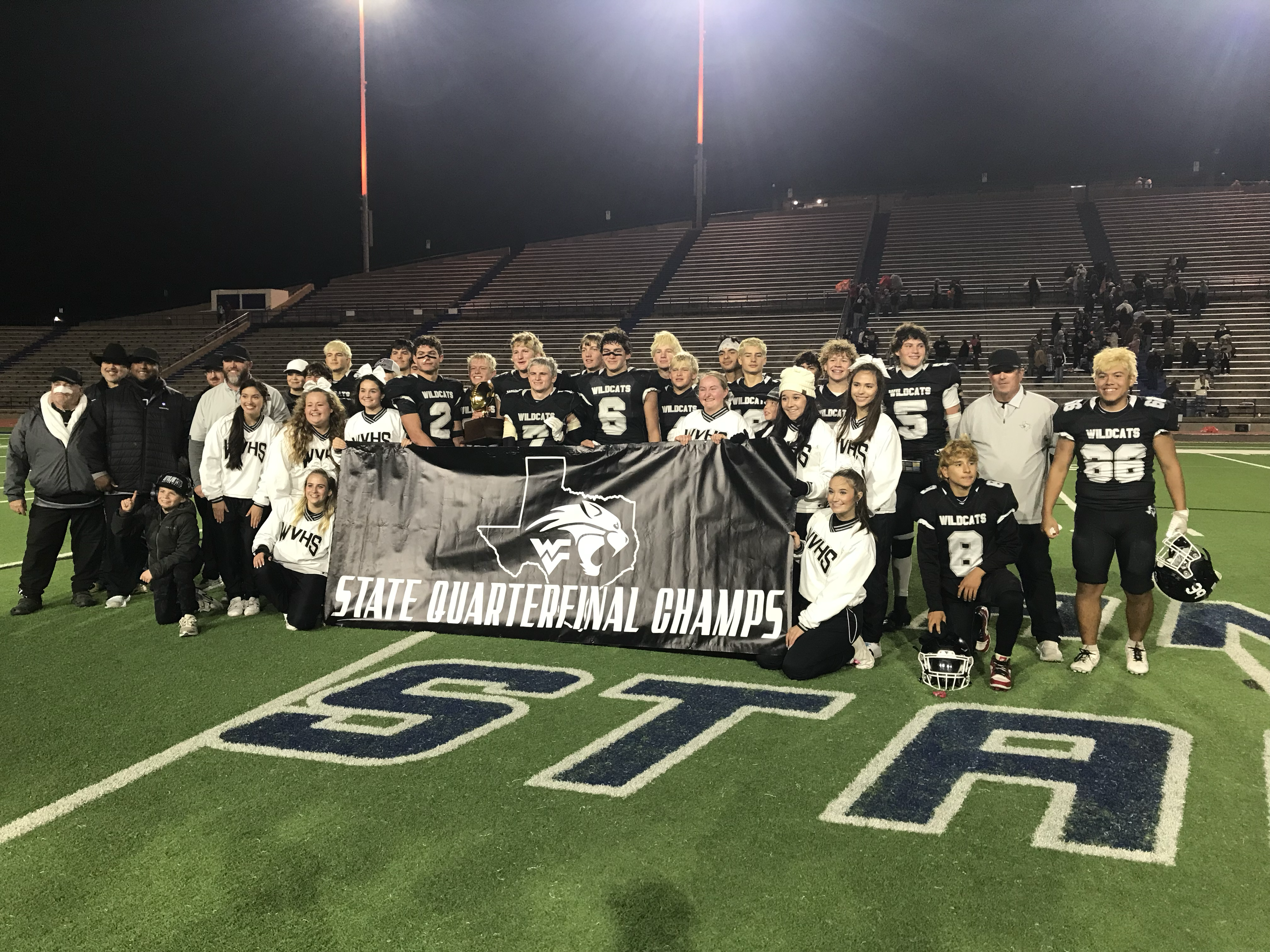 The No. 2-ranked Water Valley Wildcats are headed back to the state semifinals after a hard-fought 50-28 win over No. 6 Robert Lee on Friday at San Angelo Stadium.
