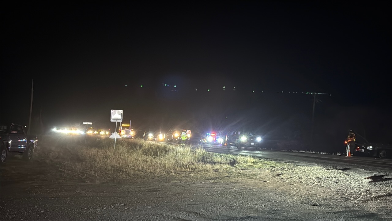 US 277 crash at Reece Rd on Dec 9, 2025, had traffic backed up for miles in both directions.