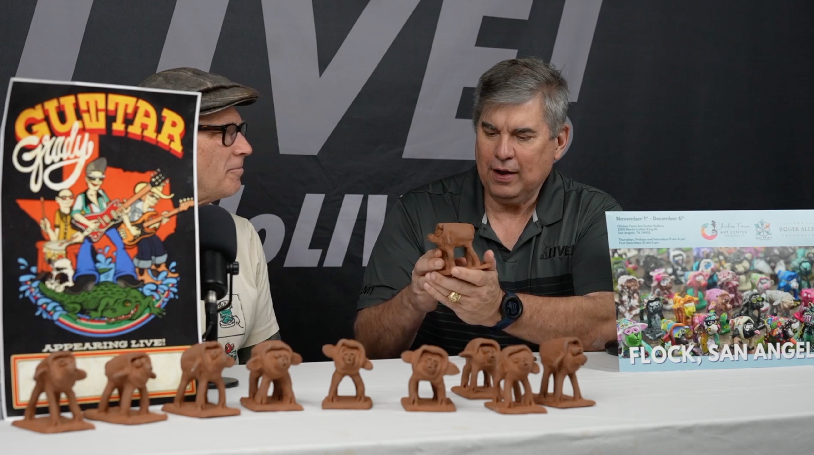 Herbie &quot;Snap Crackle&quot; Belofsky and San Angelo LIVE! Publisher Joe Hyde