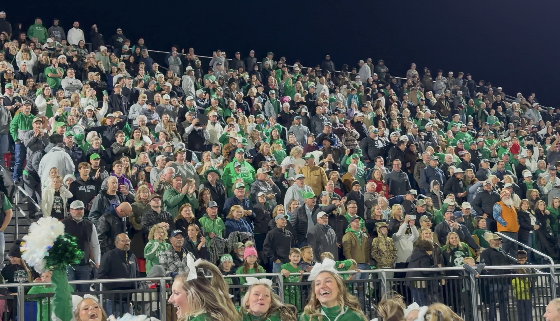 Wall Crowd in Stephenville at Art Briles Stadium