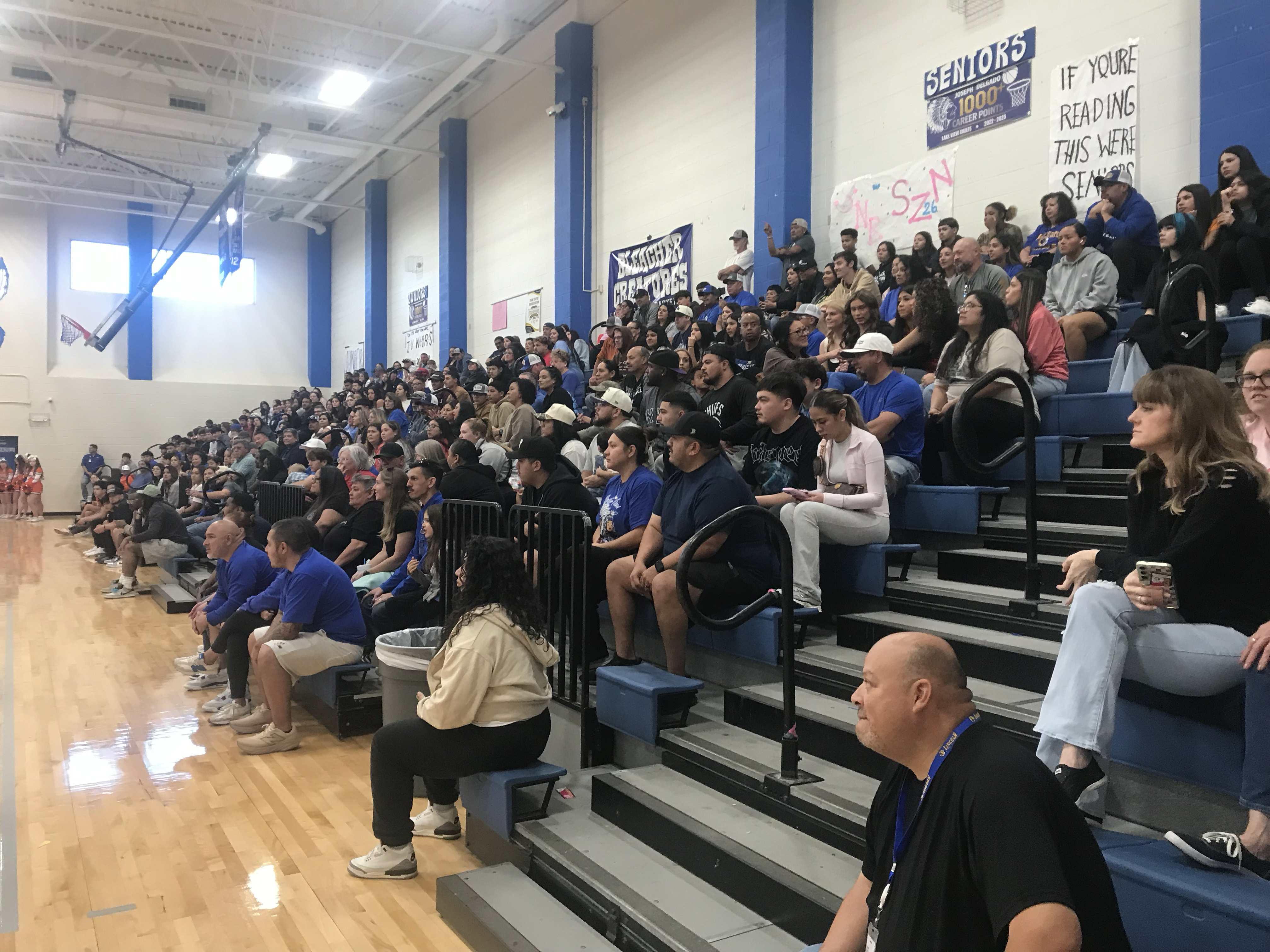 Lake View's Ben Norton Gym was packed for the Doug McCutchen Tournament title game between Central and Lake View on Saturday, Dec. 6, 2025.
