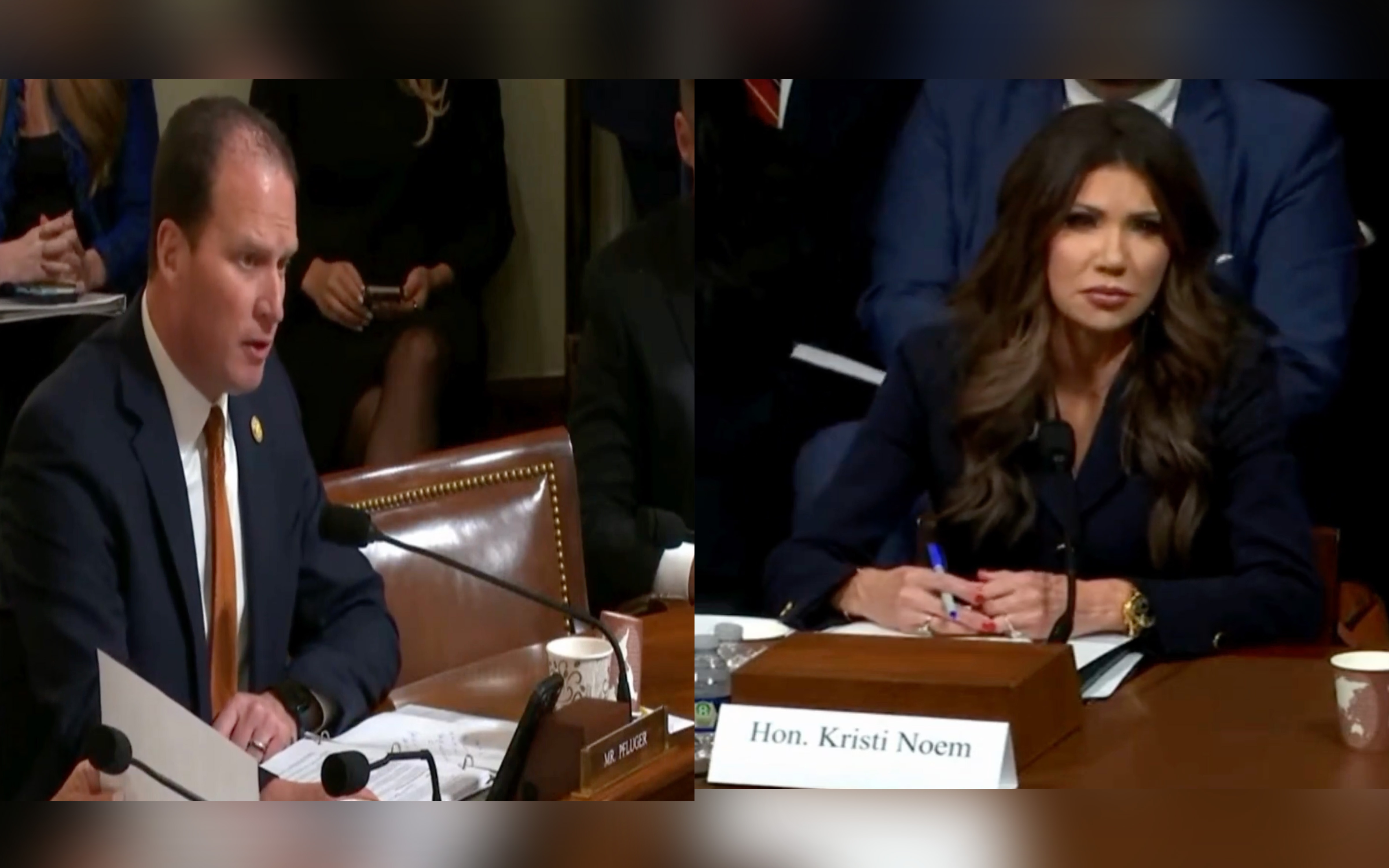 Rep Pfluger and Kristi Noem