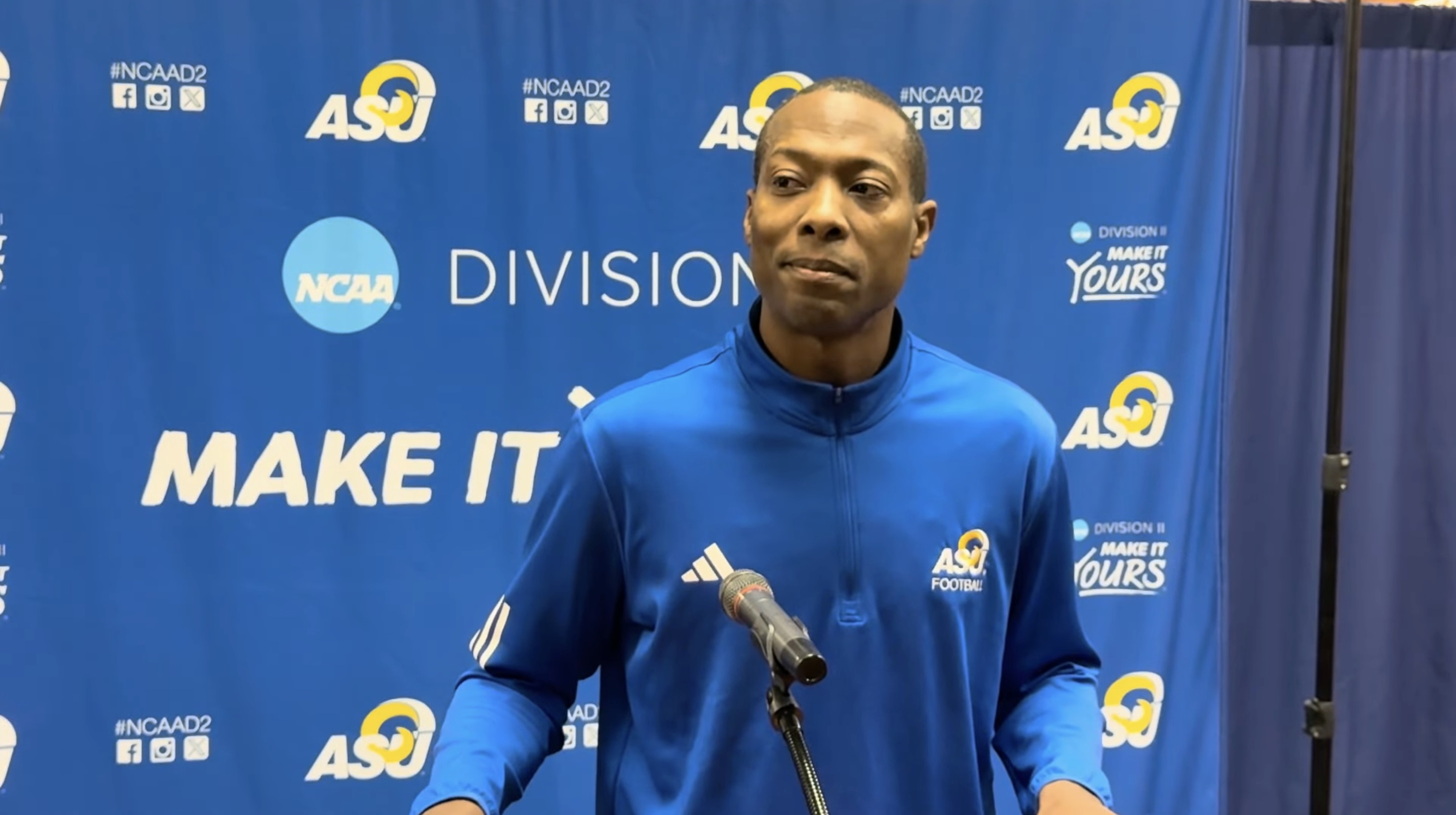Angelo State Offensive Coordinator Jason Johnson