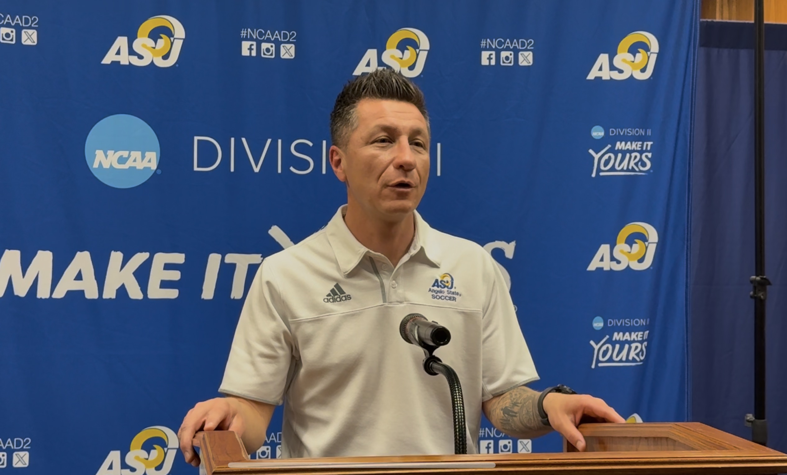 Angelo State University hires Harold Munoz as women’s soccer head coach