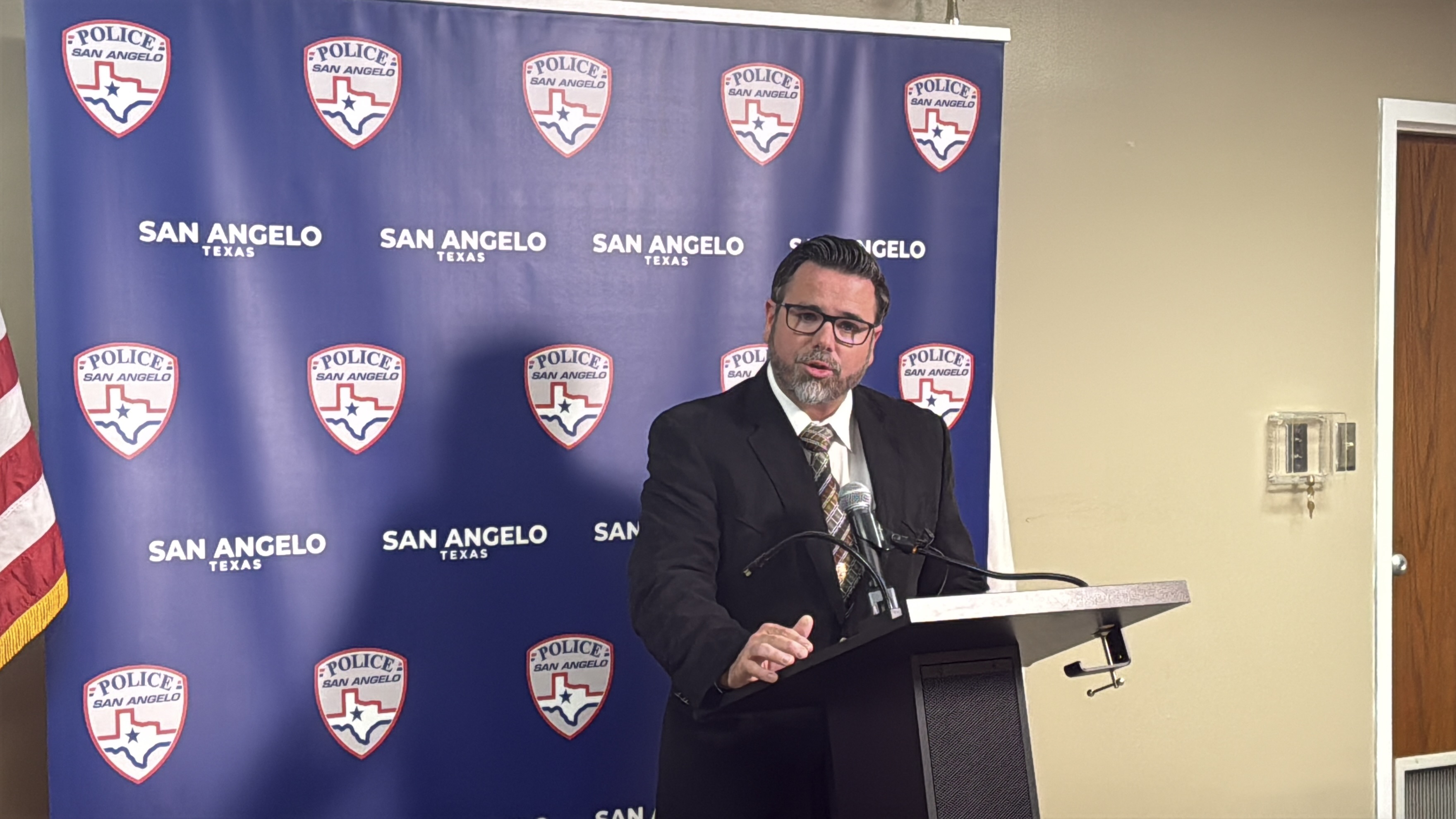 San Angelo Police Chief Travis Griffith Presser May 14, 2026.