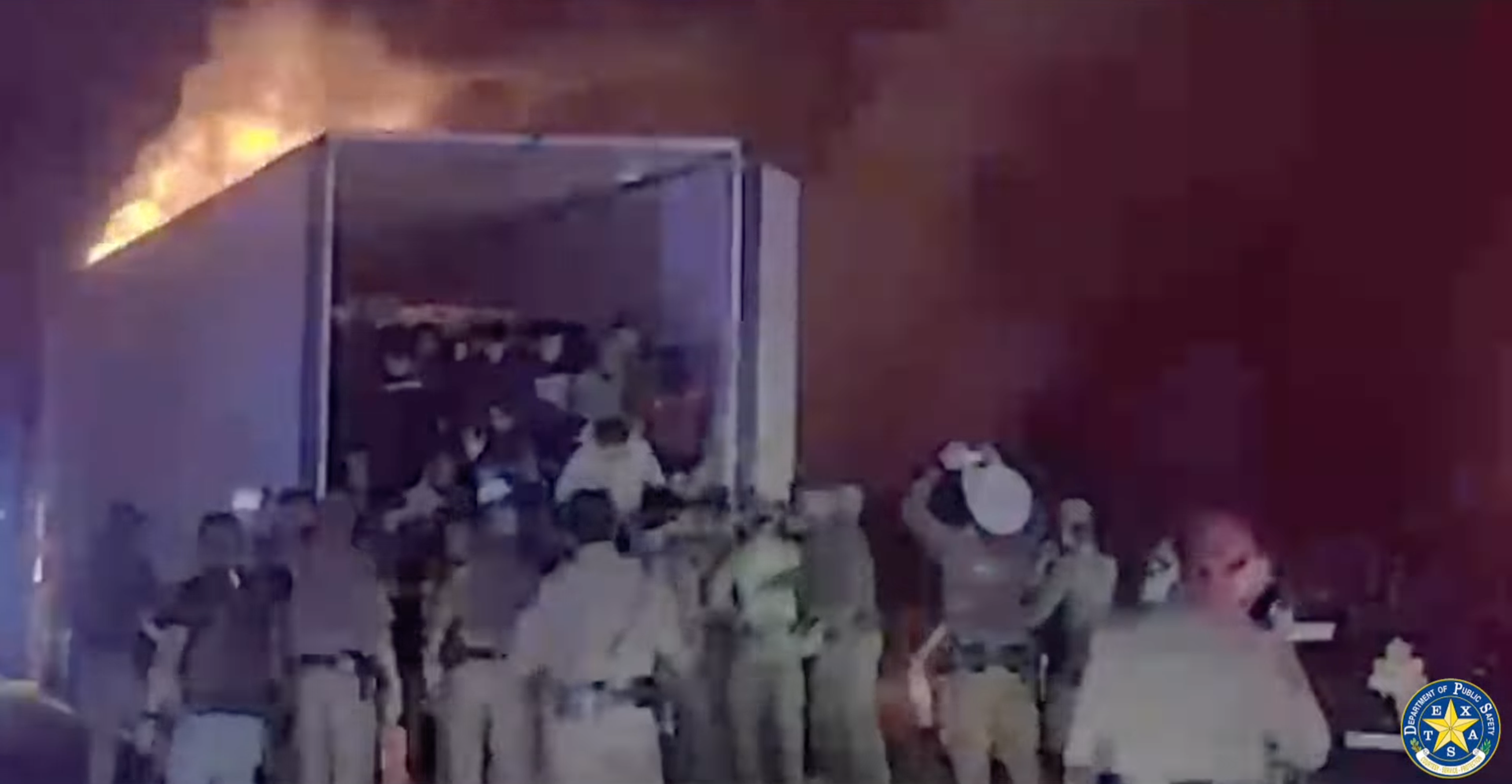 39 Suspected Illegal Immigrants Rescued From Burning Trailer After South Texas Pursuit