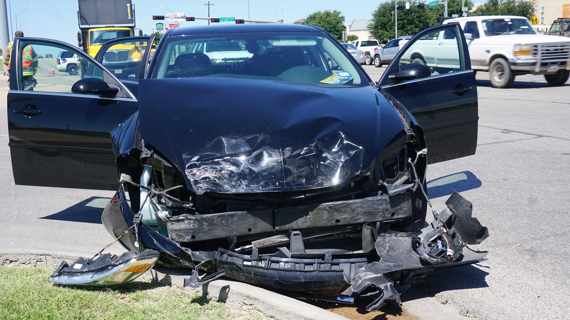 Passenger Goes to Hospital After Two Chevy Vehicles Collide on Sherwood Way